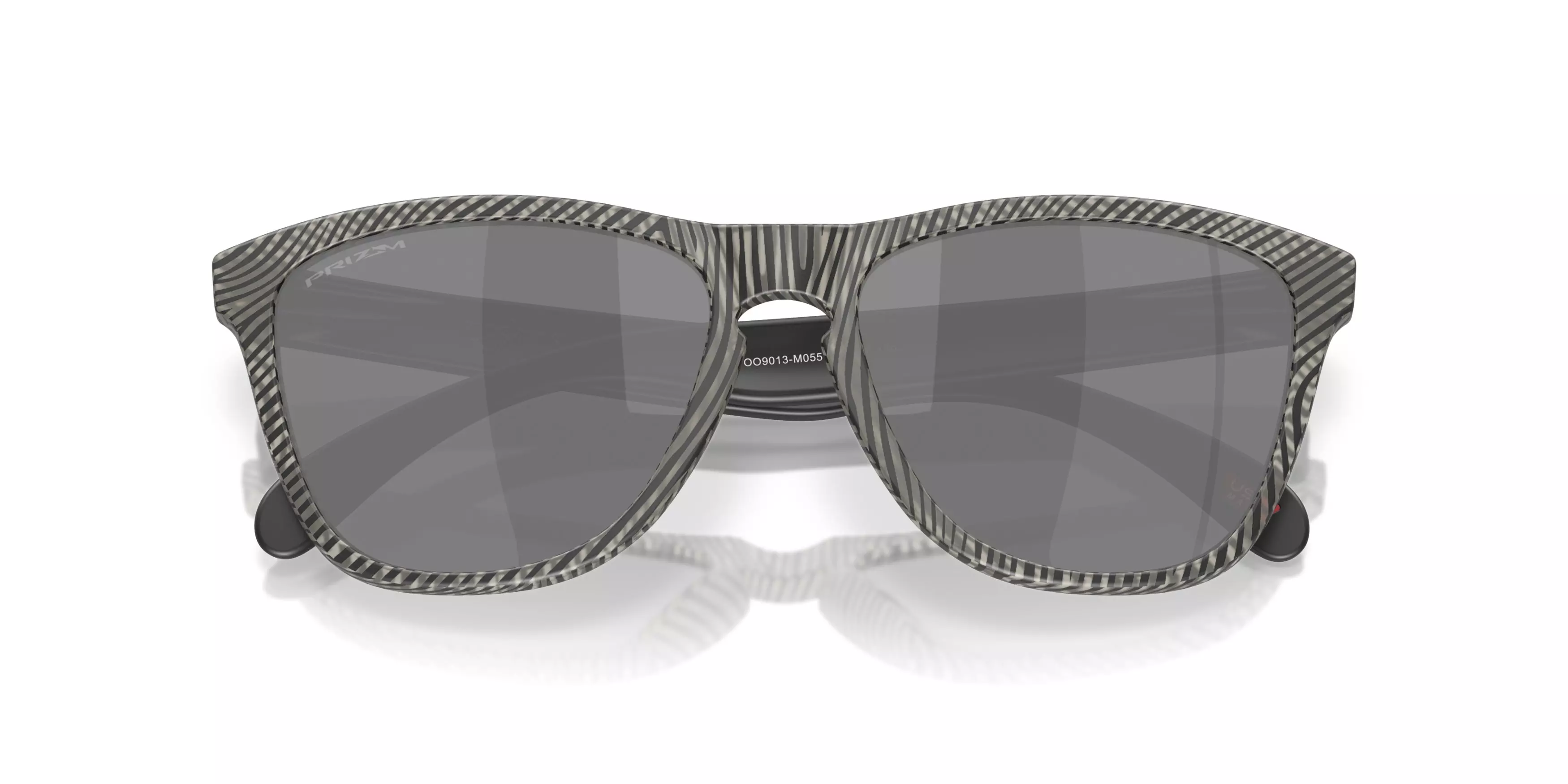 Oakley Frogskins Prizm Black Sunglasses - Matte Grey Ink - BLACK/GREY