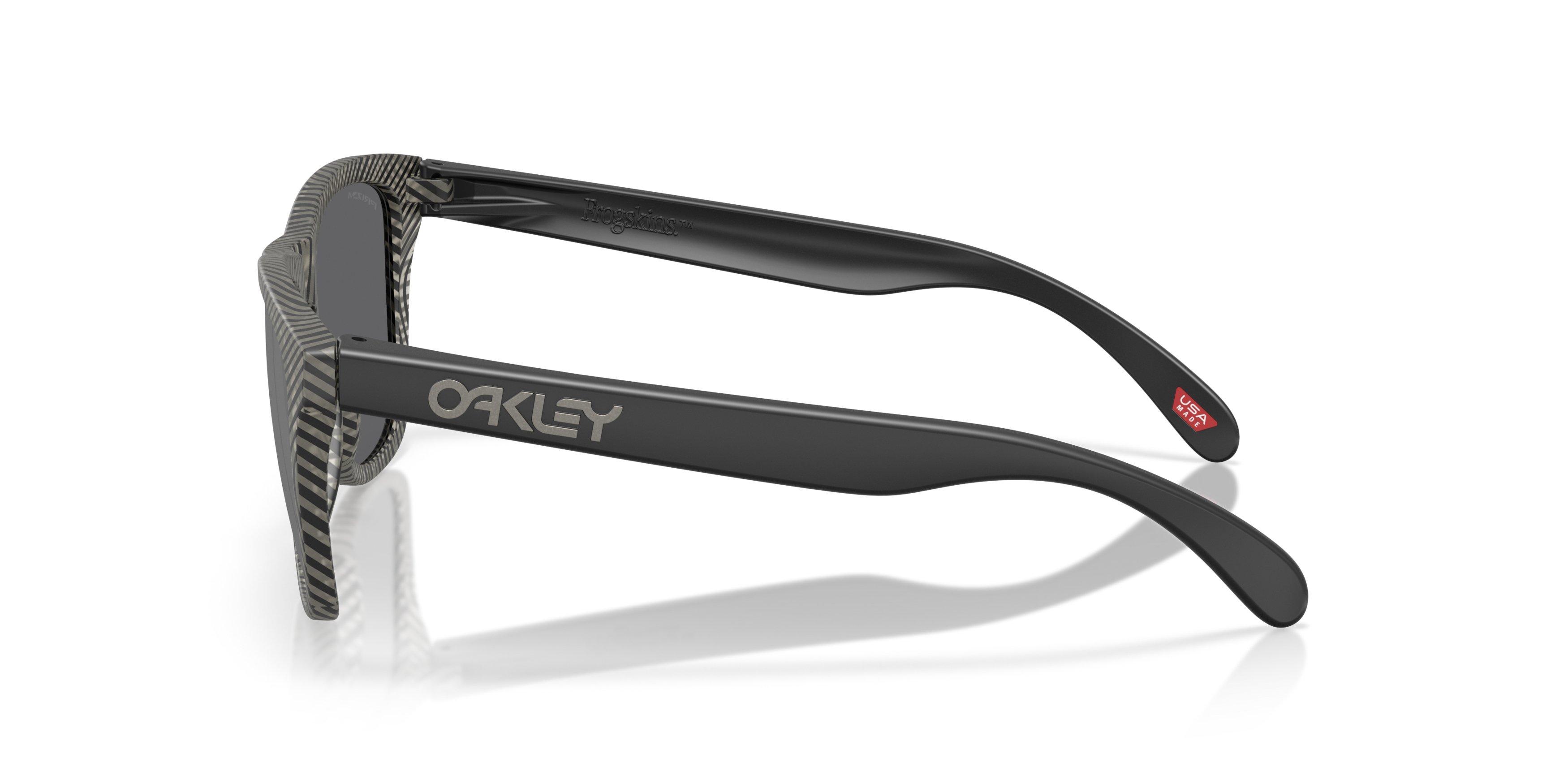 Oakley Frogskins Prizm Black Sunglasses - Matte Grey Ink - BLACK/GREY Thumbnail View 8