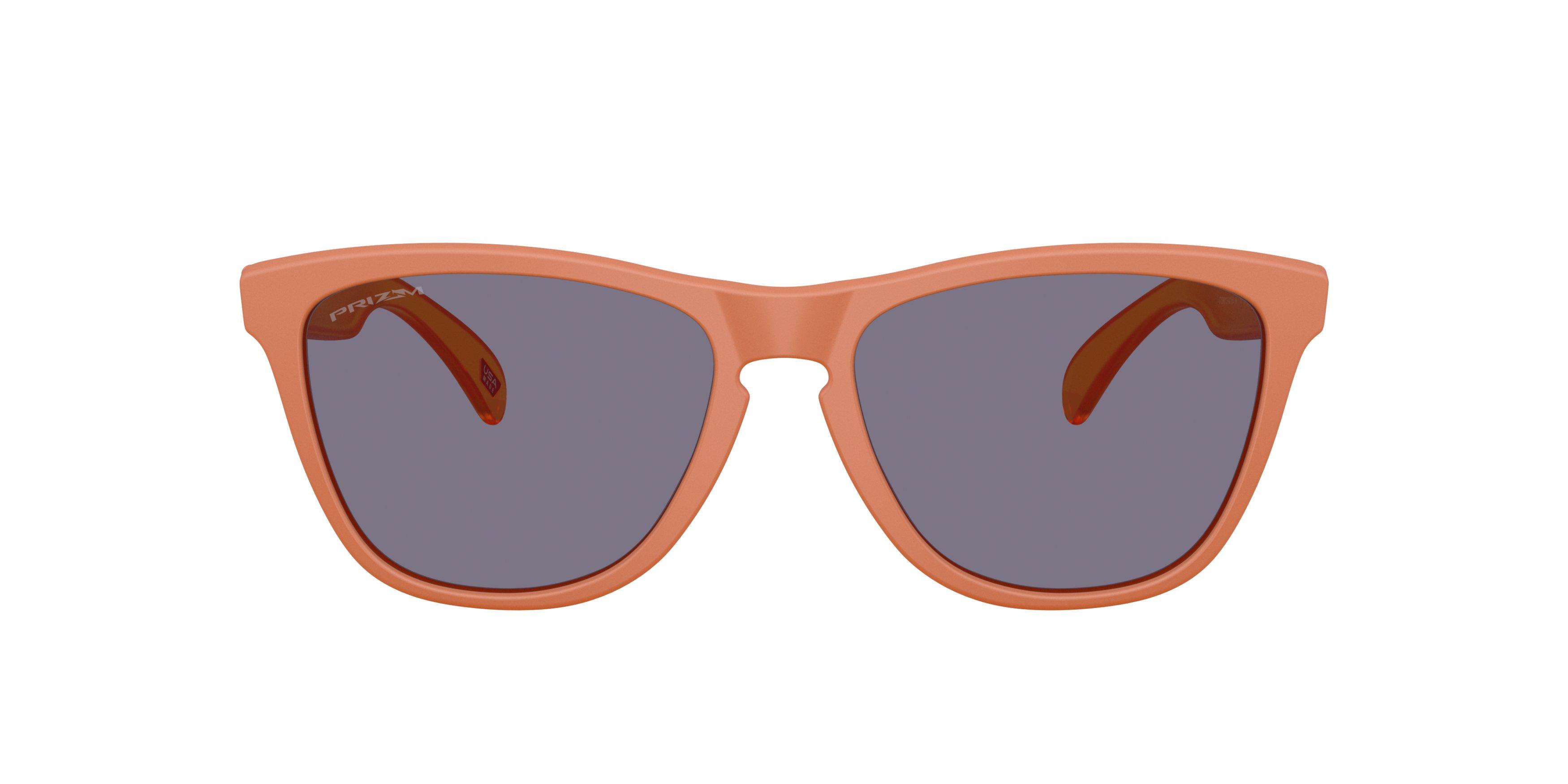 Oakley Frogskins Prizm Grey Sunglasses - Matte Ginger - ORANGE/GREY Thumbnail View 3