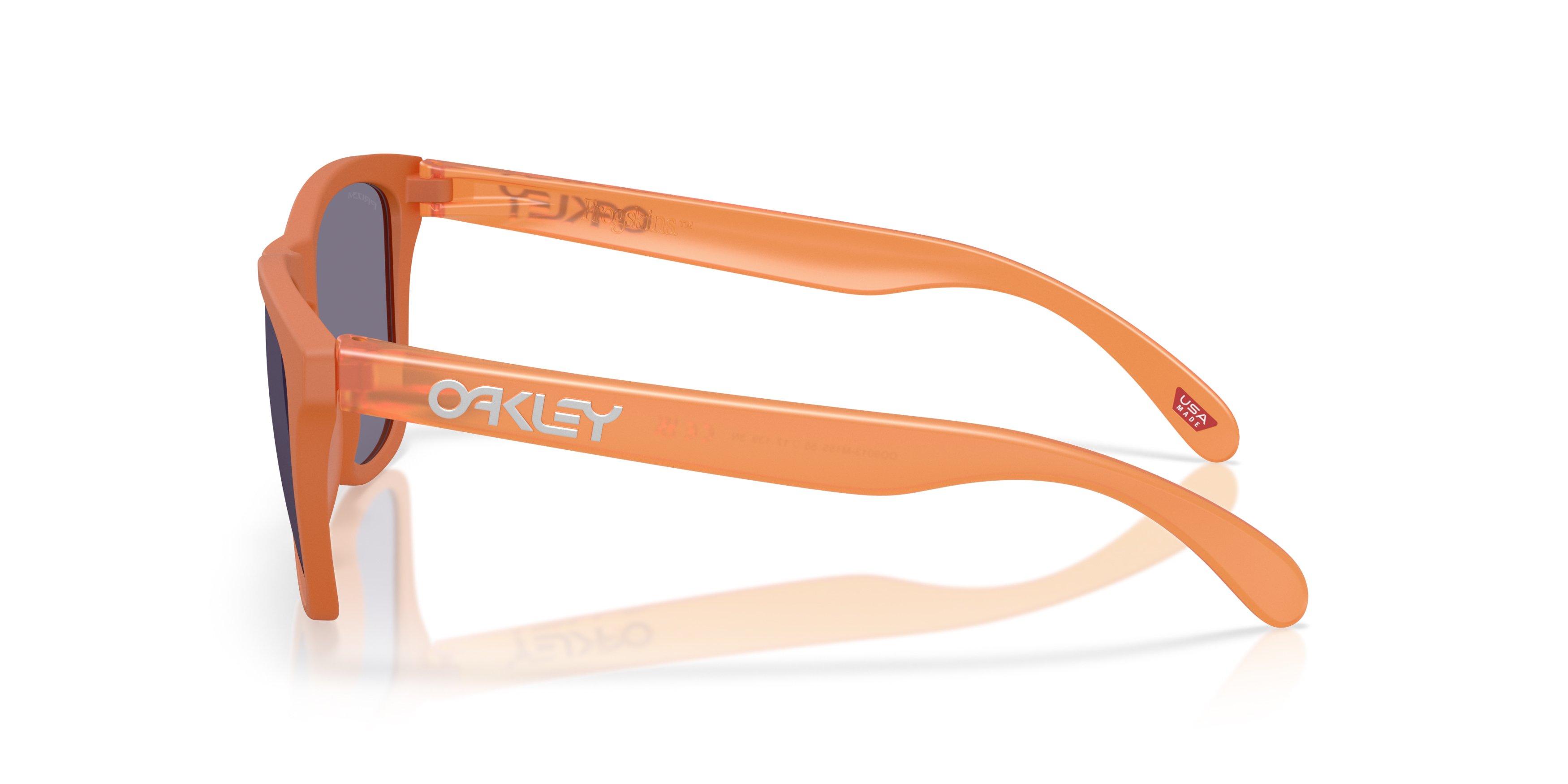 Oakley Frogskins Prizm Grey Sunglasses - Matte Ginger - ORANGE/GREY Thumbnail View 8