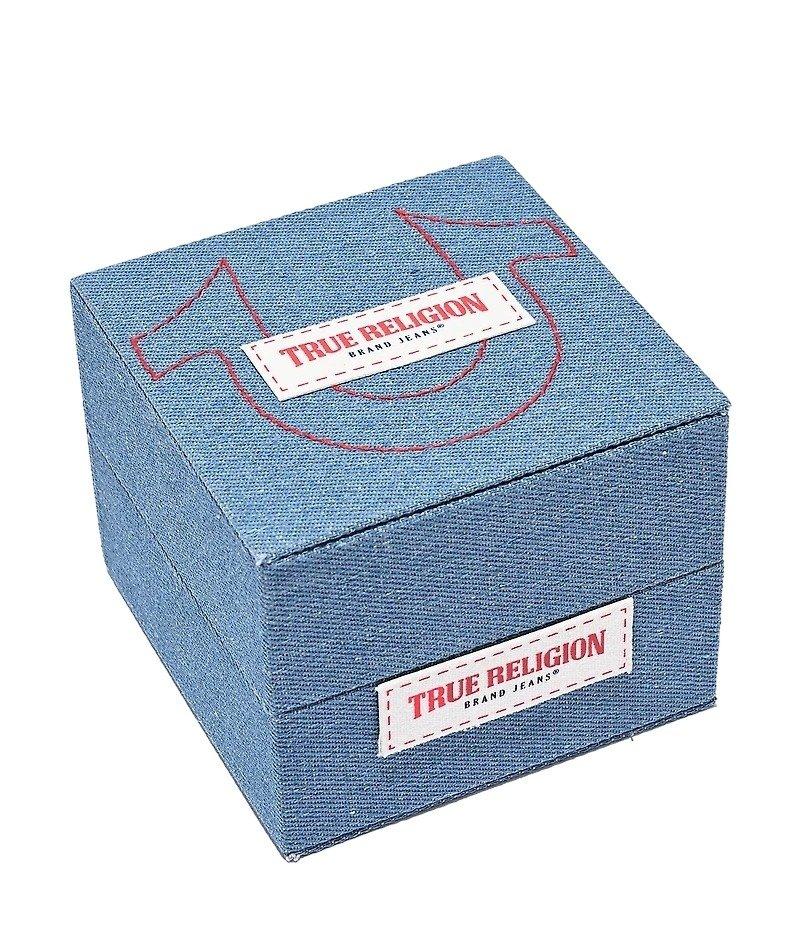 True Religion Women's Iced Link Case Watch -Silver - SILVER Thumbnail View 2