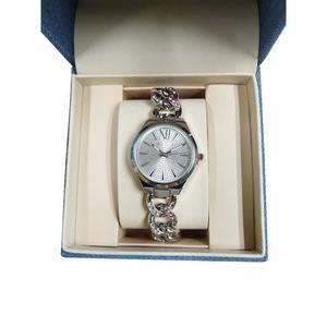 True Religion Women's Iced Link Case Watch -Silver