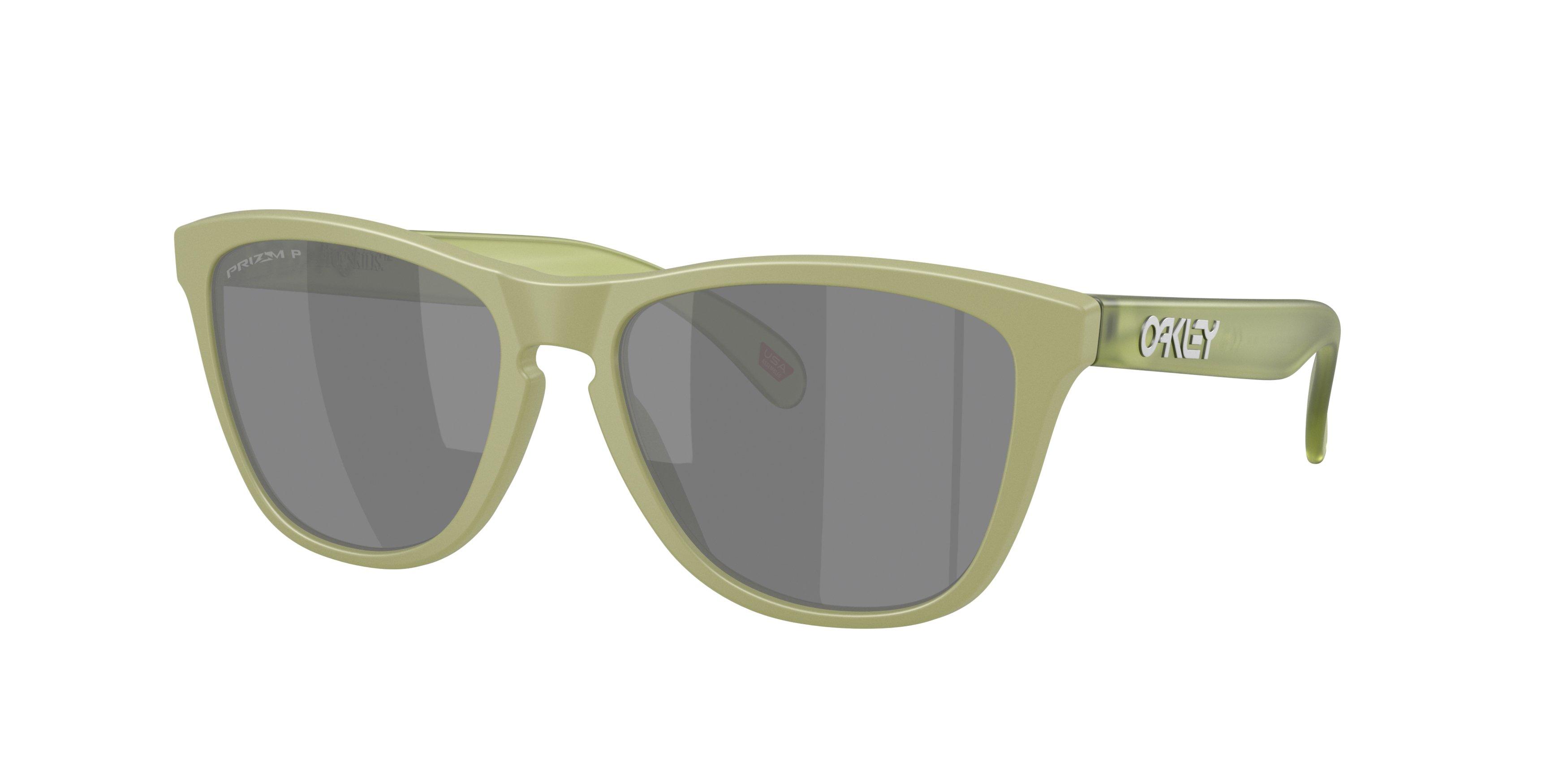 Oakley Frogskins Prizm Black Sunglasses - Matte Fern - GREEN/GREY Thumbnail View 1