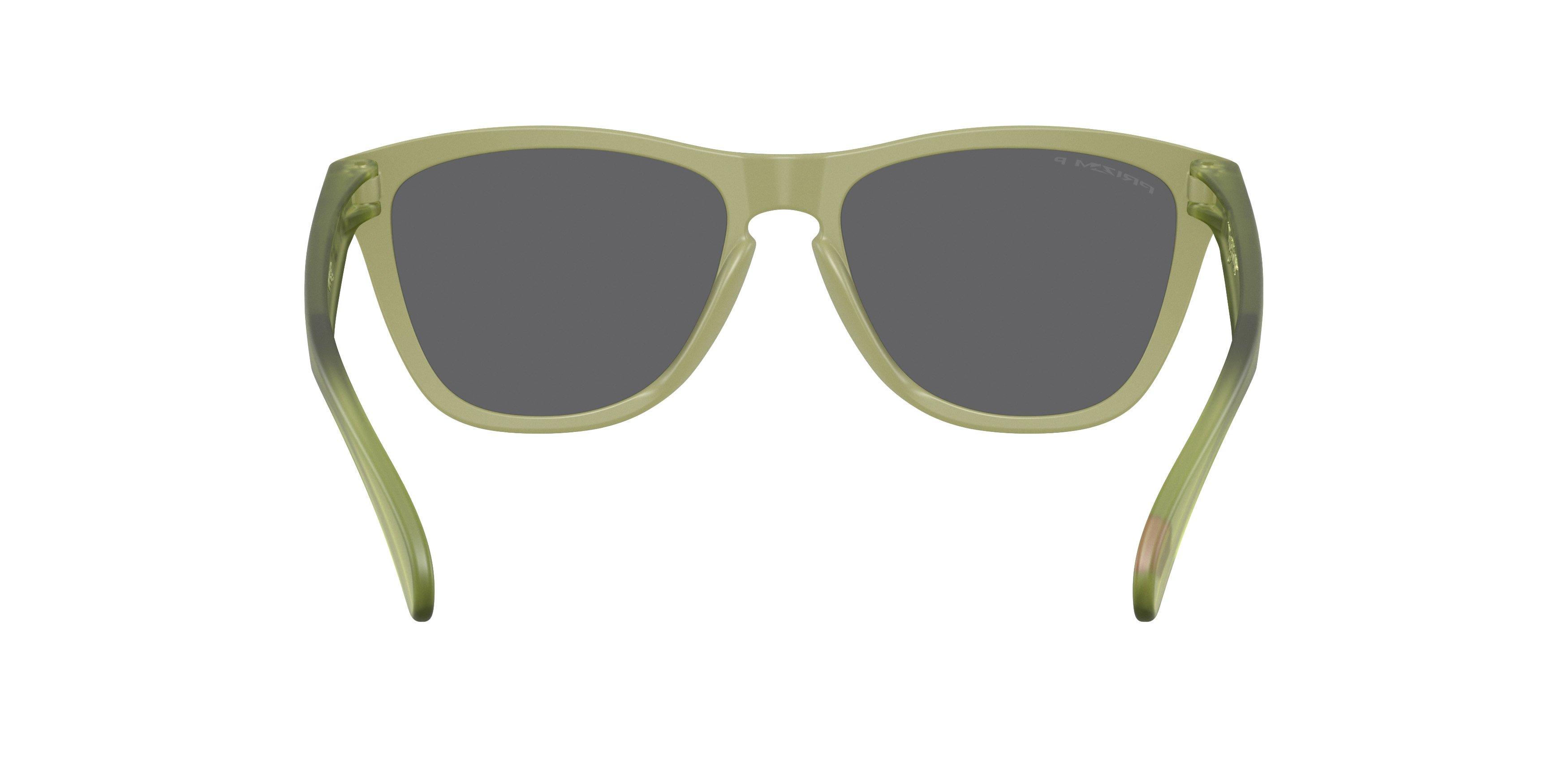Oakley Frogskins Prizm Black Sunglasses - Matte Fern - GREEN/GREY Thumbnail View 2