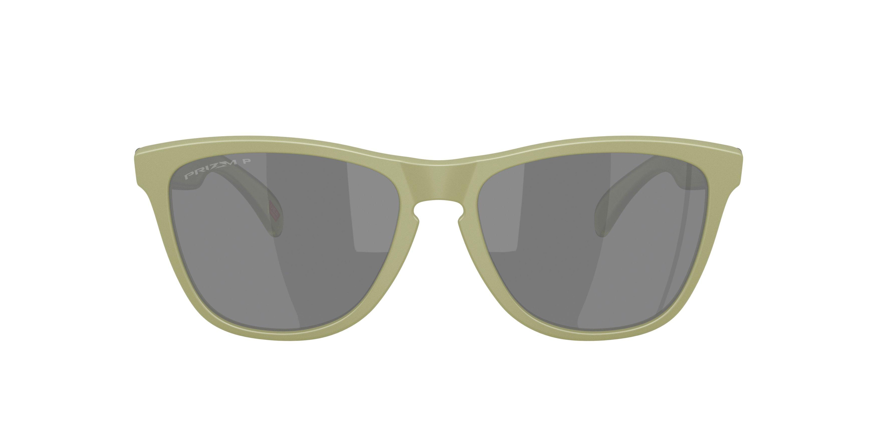 Oakley Frogskins Prizm Black Sunglasses - Matte Fern - GREEN/GREY Thumbnail View 3