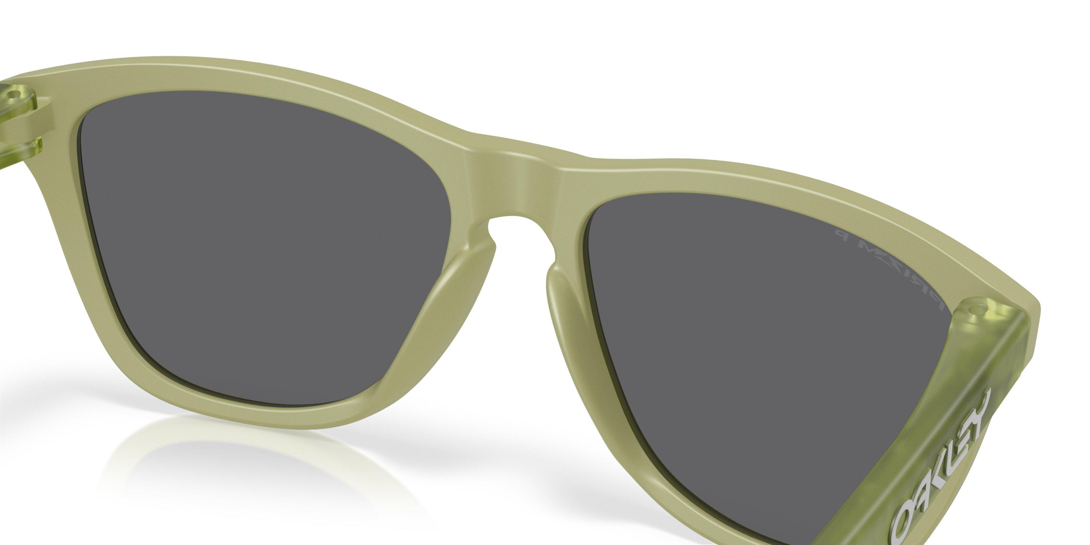Oakley Frogskins Prizm Black Sunglasses - Matte Fern - GREEN/GREY Thumbnail View 6