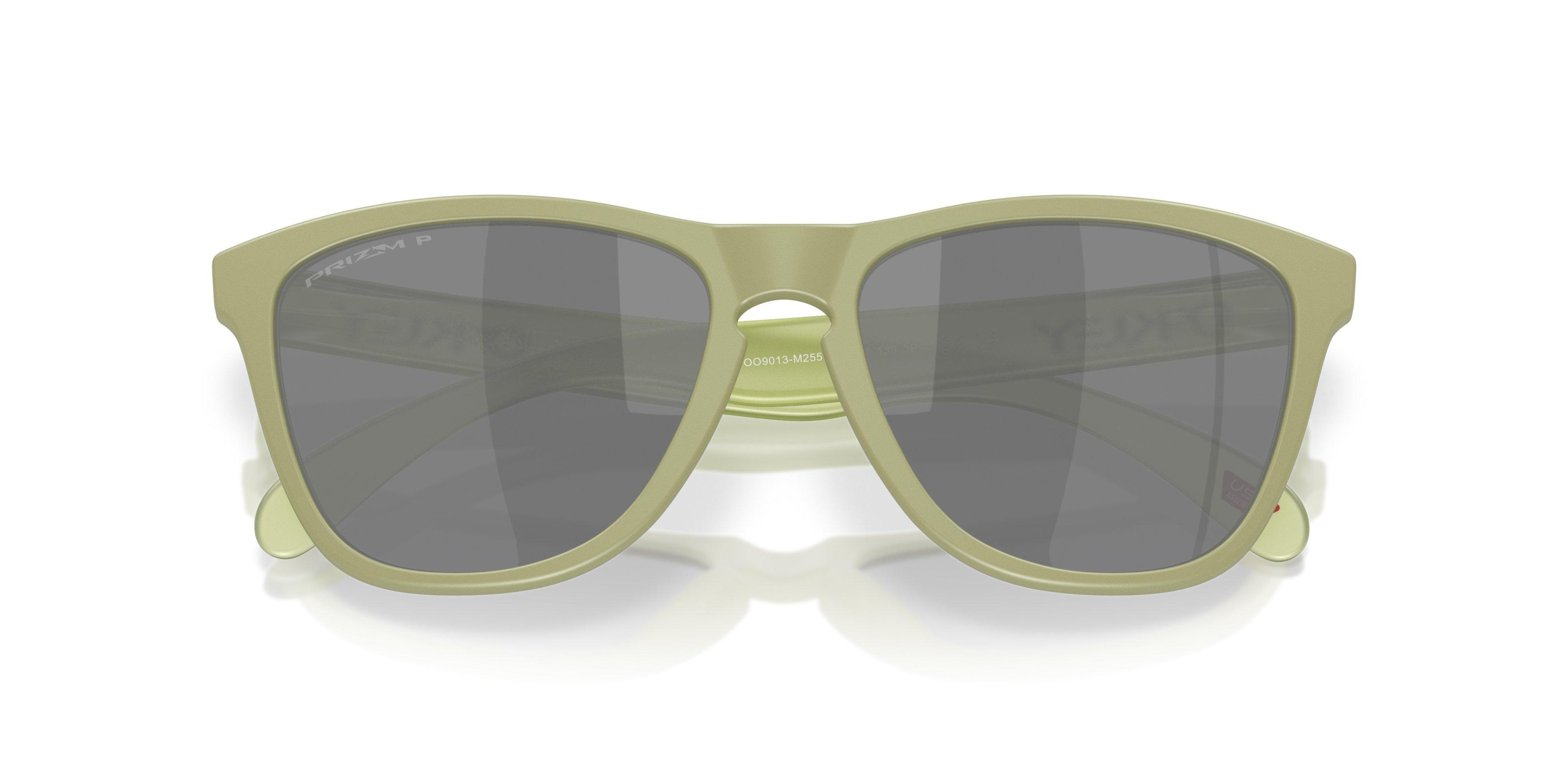 Oakley Frogskins Prizm Black Sunglasses - Matte Fern - GREEN/GREY Thumbnail View 7