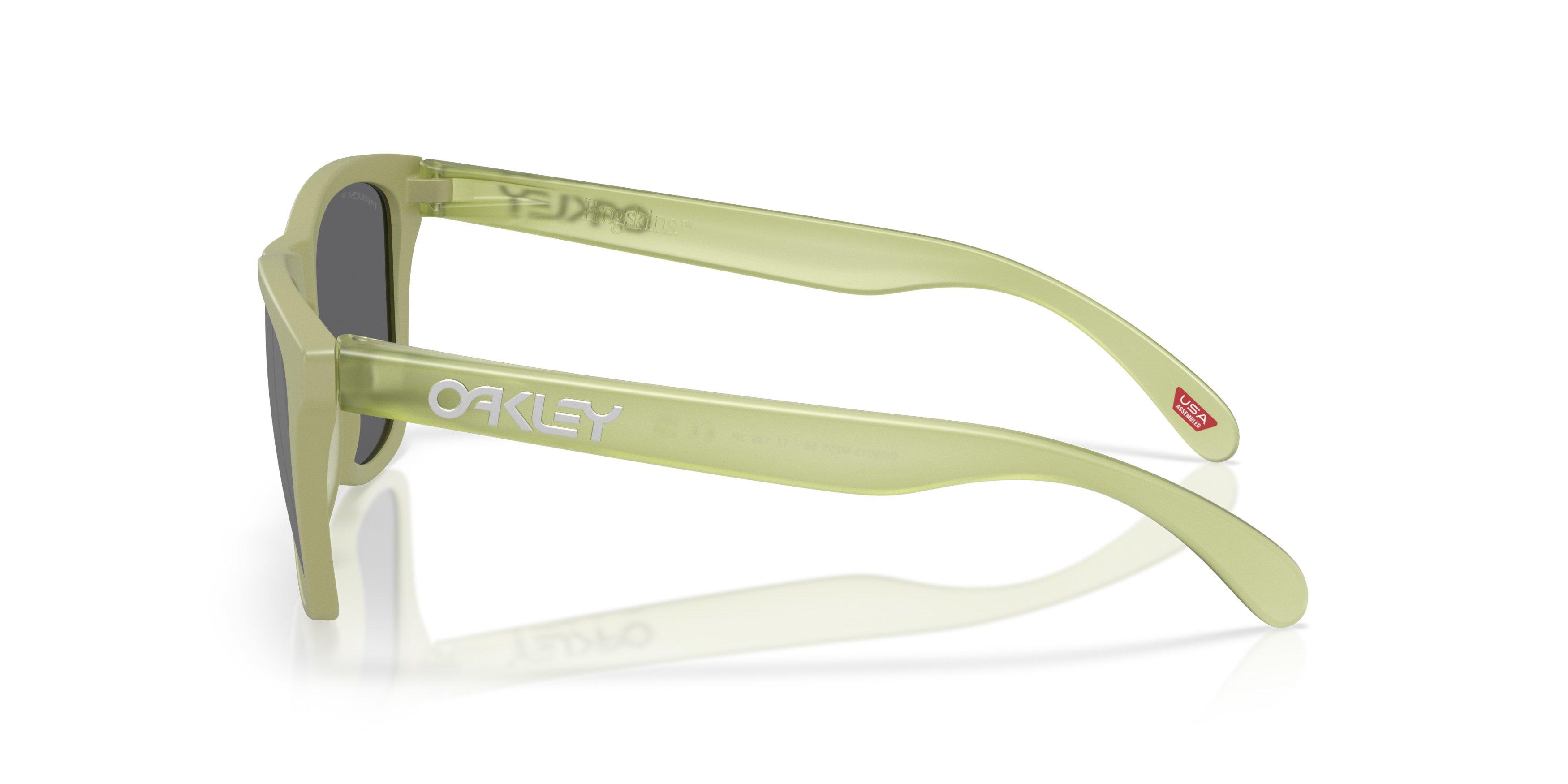 Oakley Frogskins Prizm Black Sunglasses - Matte Fern - GREEN/GREY Thumbnail View 8
