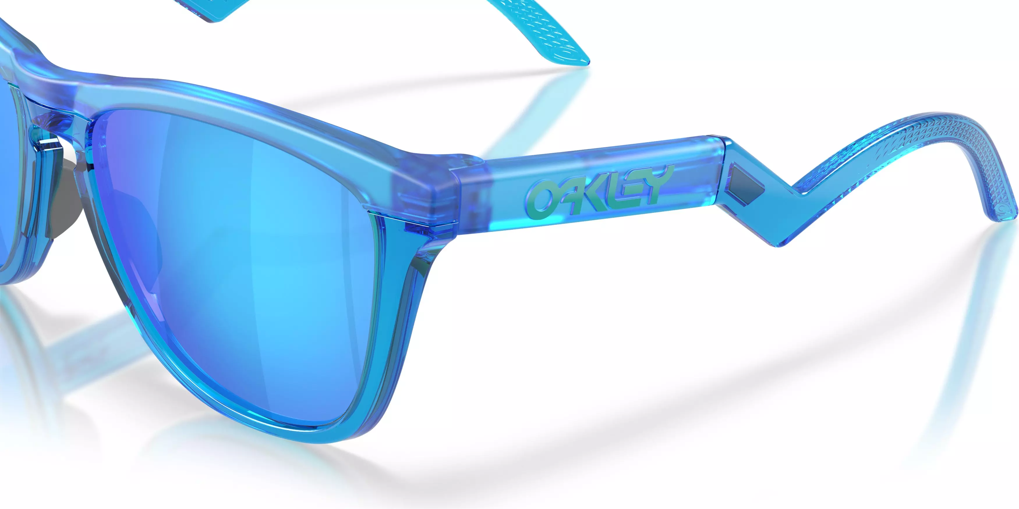 Oakley Frogskins Hybrid Prizm Sapphire Sunglasses - Acid Blue - BLUE