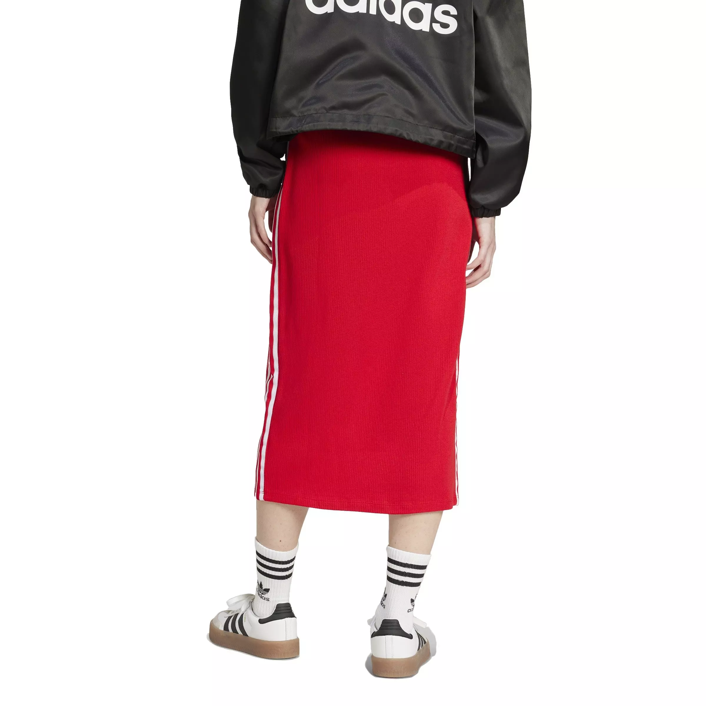 adidas Women's Originals Adicolor Knit Skirt - Red - RED