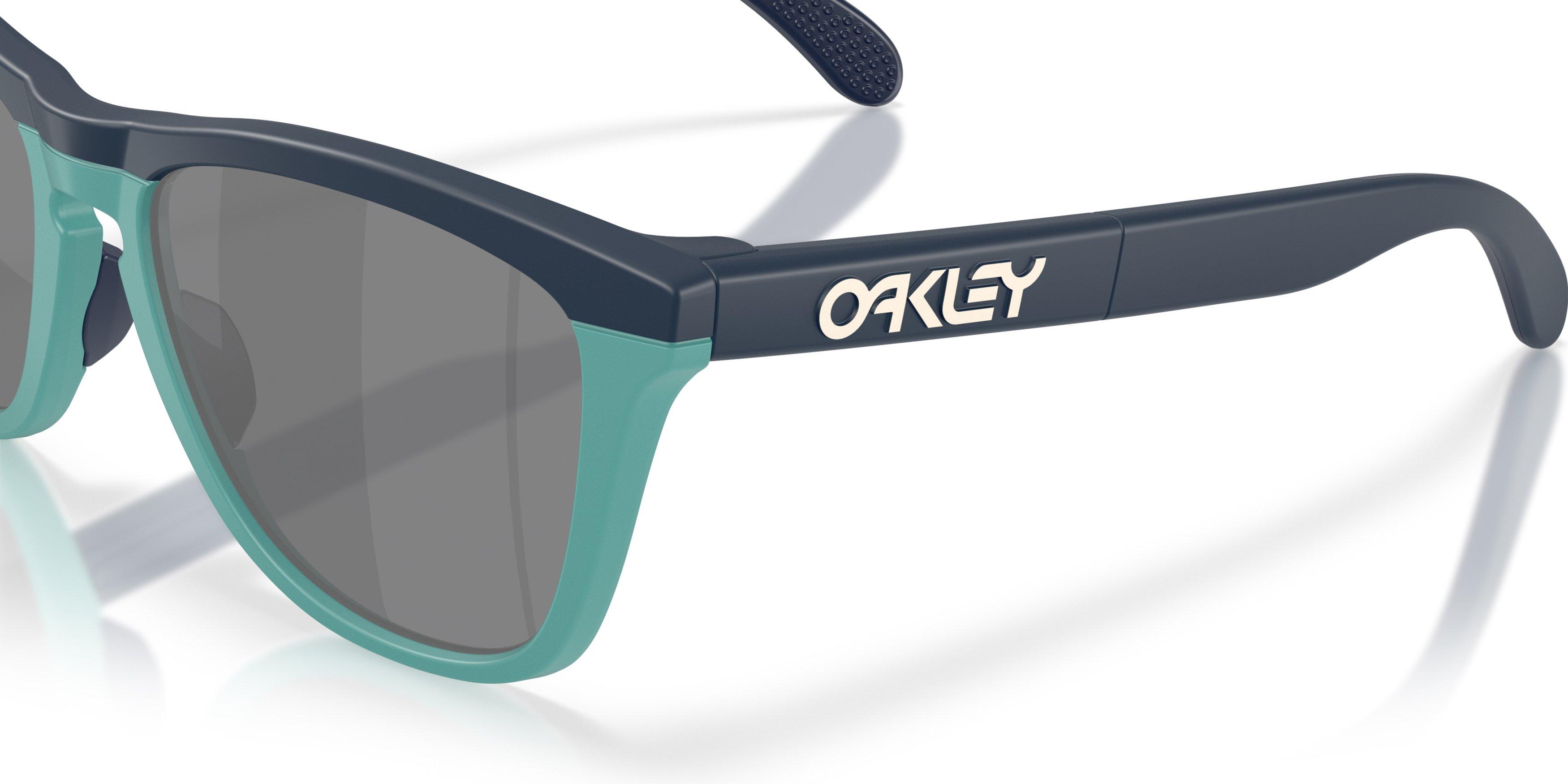 Oakley Frogskins Range Prizm Black Sunglasses - Matte Abyss - BLUE/GREY Thumbnail View 5