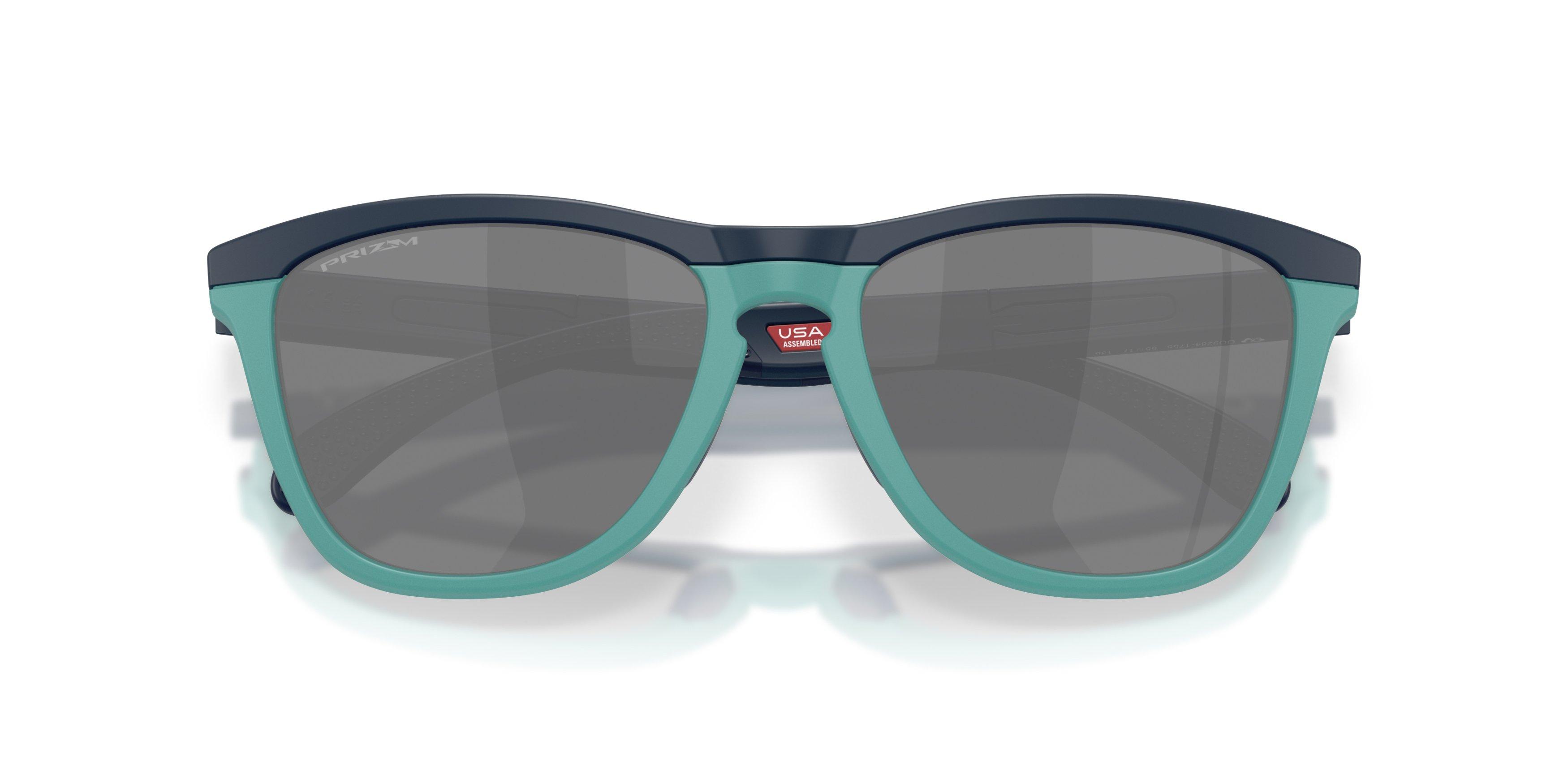 Oakley Frogskins Range Prizm Black Sunglasses - Matte Abyss - BLUE/GREY Thumbnail View 7
