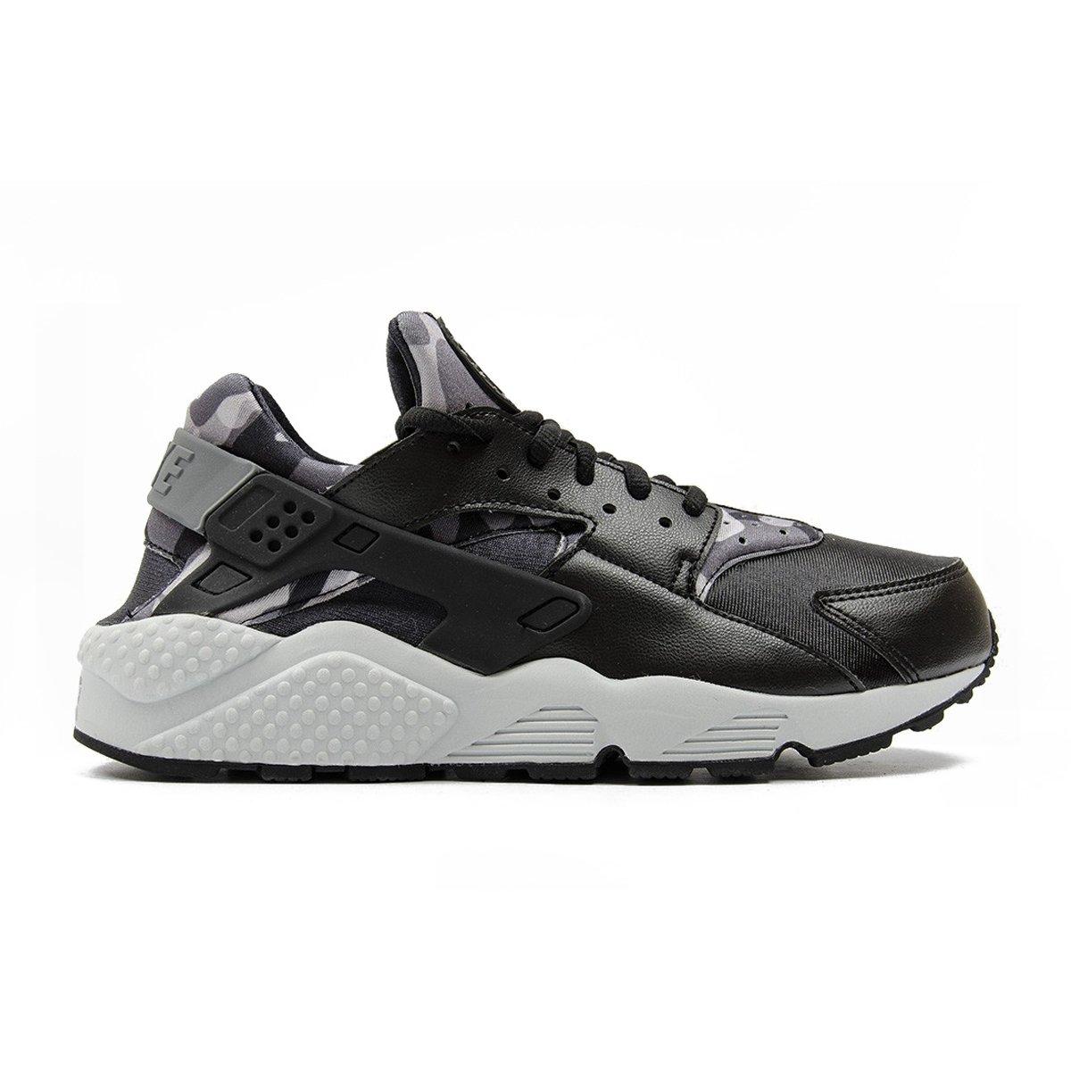huarache black white
