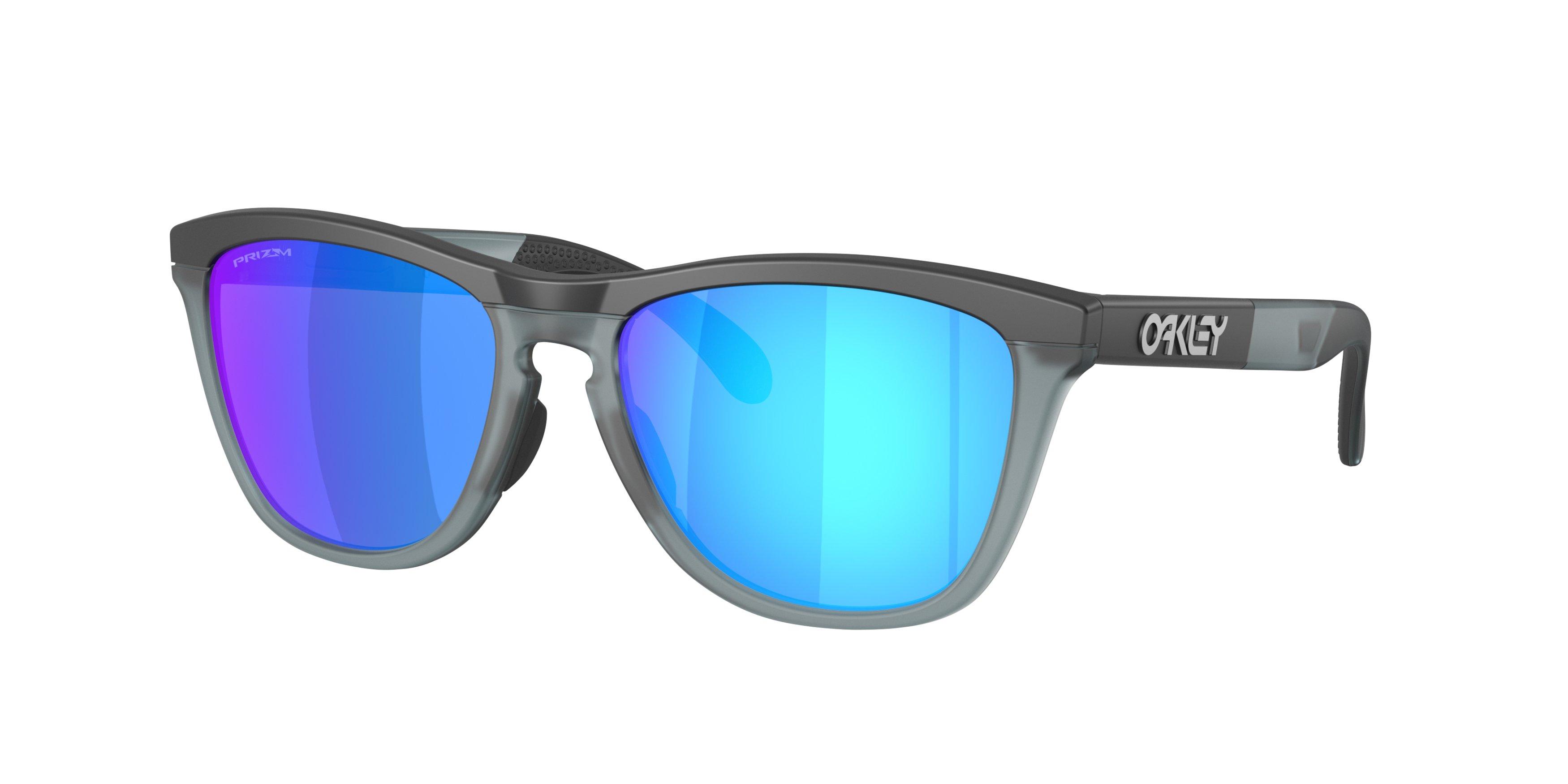 Oakley Frogskins Range Prizm Sapphire Sunglasses - Matte Black - BLACK/BLUE Thumbnail View 1