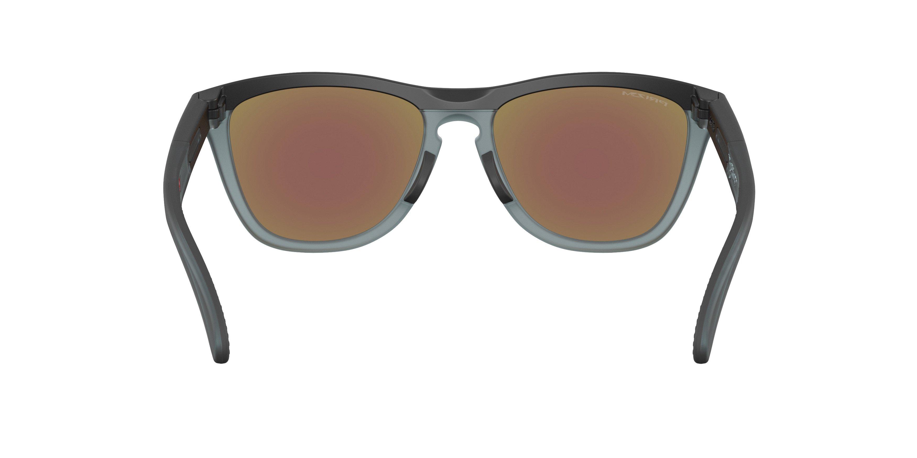 Oakley Frogskins Range Prizm Sapphire Sunglasses - Matte Black - BLACK/BLUE Thumbnail View 2