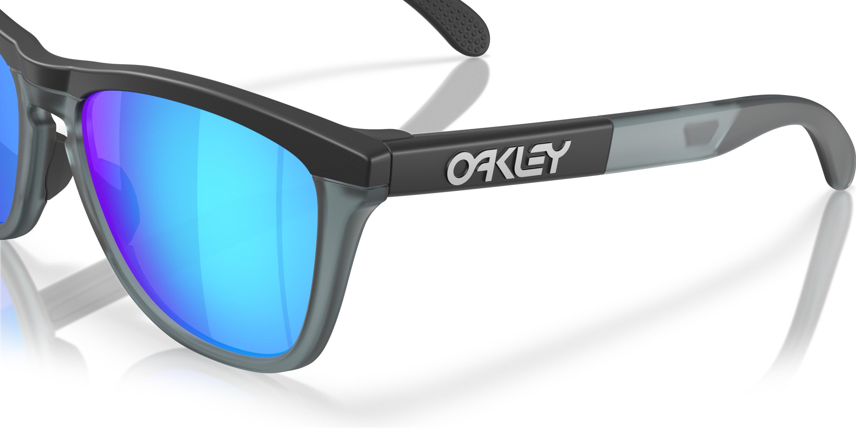 Oakley Frogskins Range Prizm Sapphire Sunglasses - Matte Black - BLACK/BLUE Thumbnail View 5