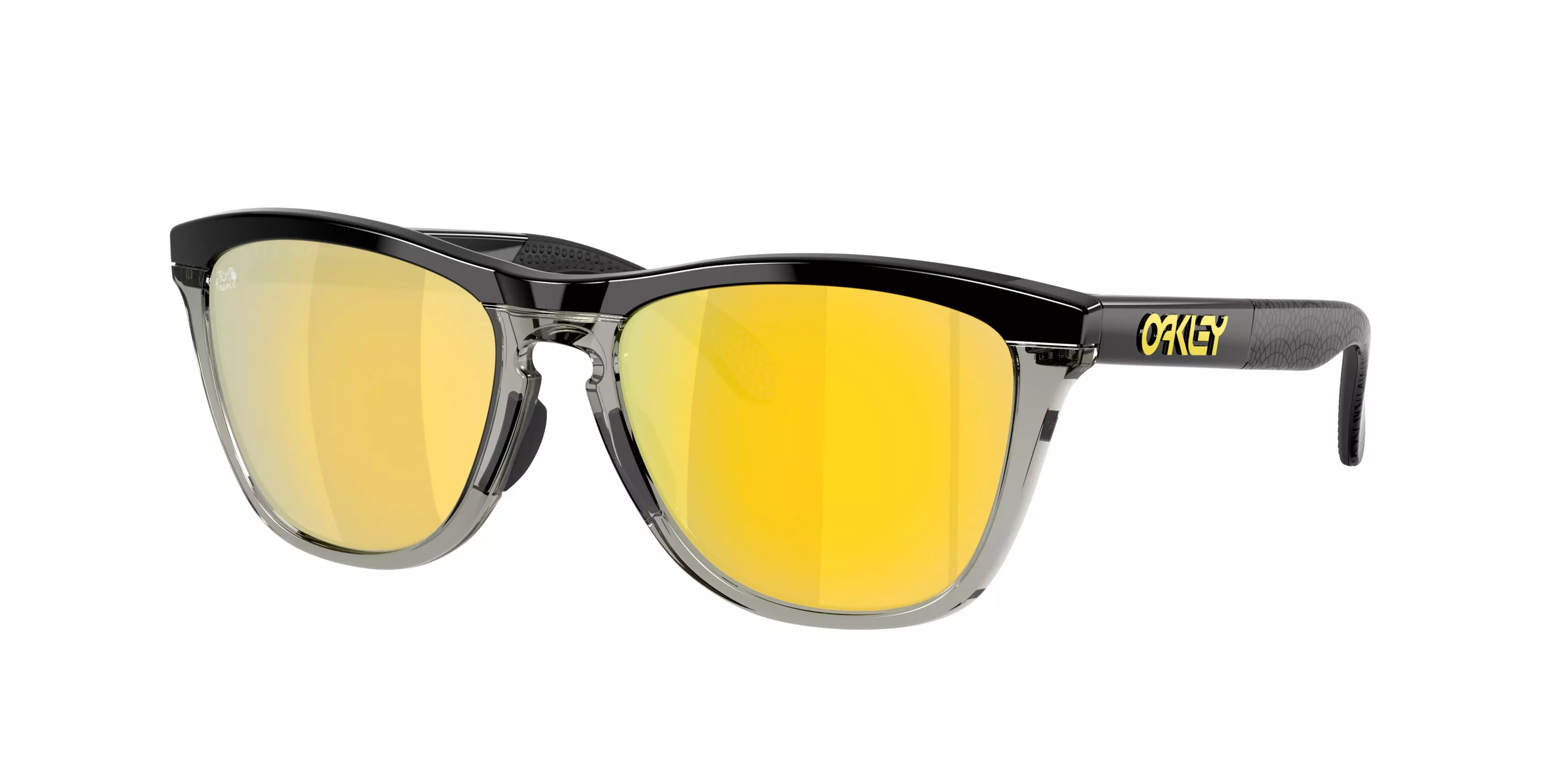 Oakley Frogskins Range Prizm 24K Polarized Sunglasses - Matte Black - BLACK/GOLD