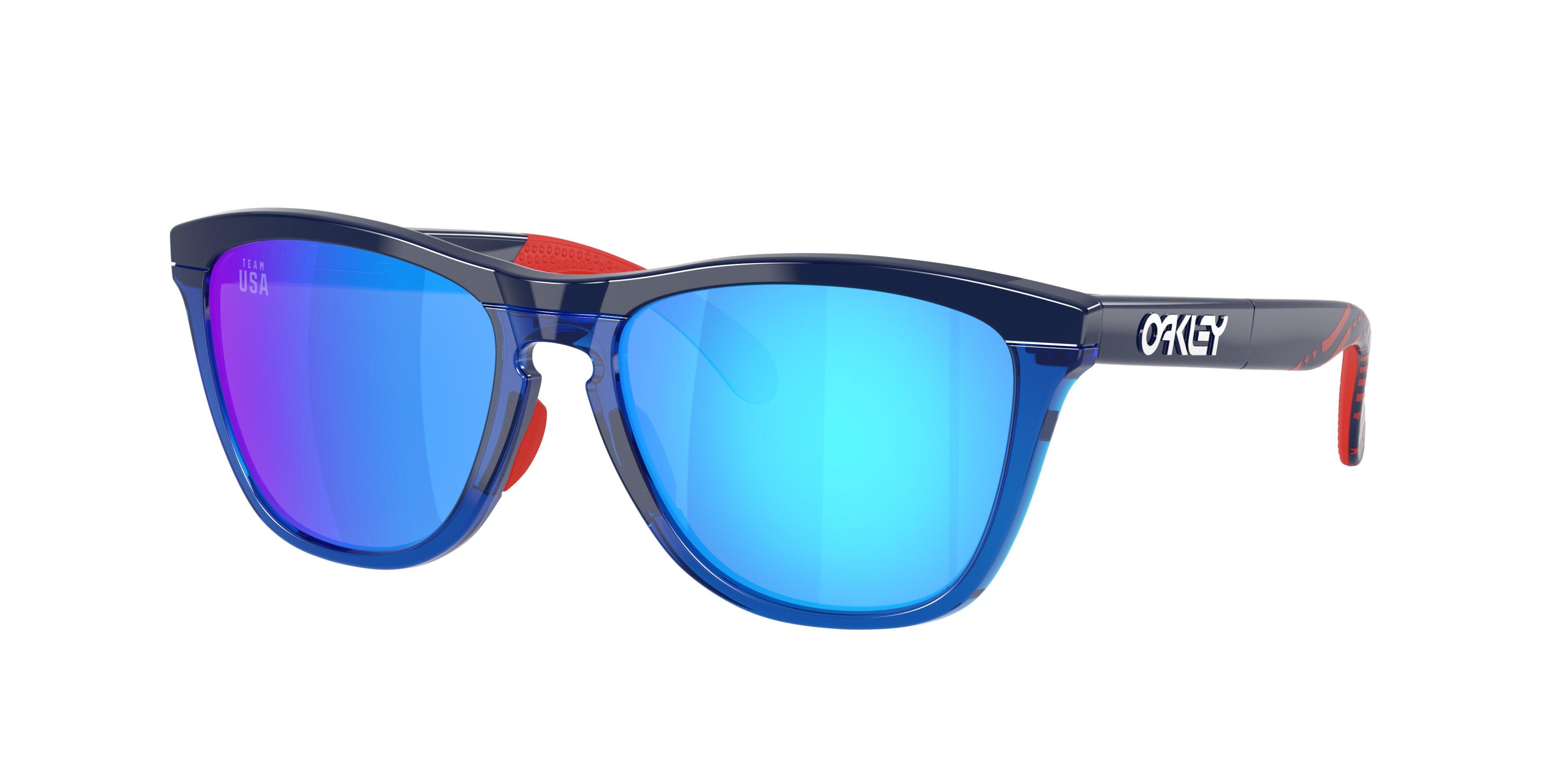 Oakley Frogskins Range Prizm Sapphire Sunglasses - Navy - BLUE Thumbnail View 1