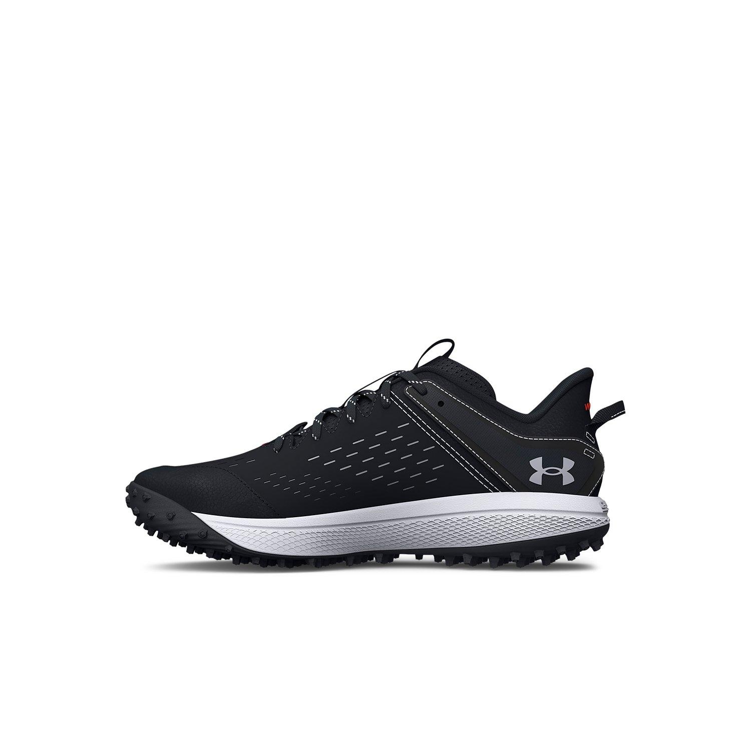 Under Armour Yard Turf "Black/White" Preschool Boys' Baseball Shoe - BLACK/WHITE Thumbnail View 2