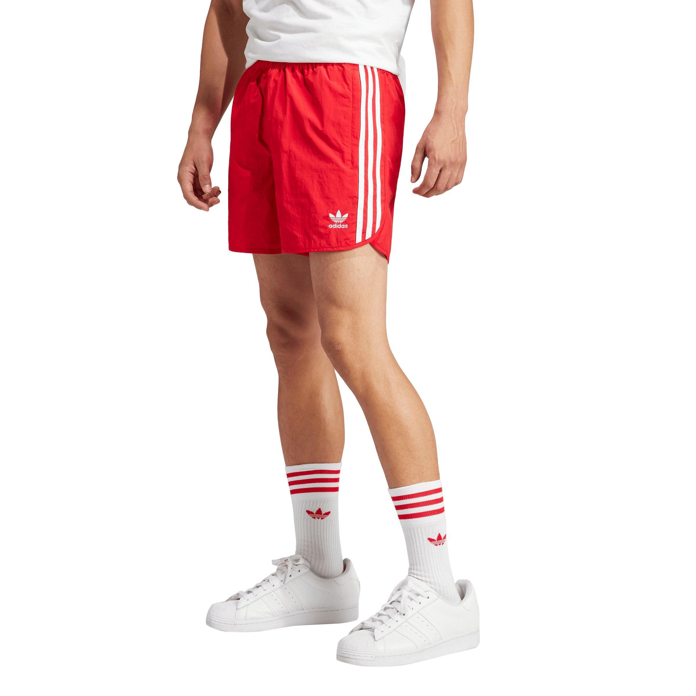 adidas Originals Men's Adicolor Classics Sprinter Shorts-Red
