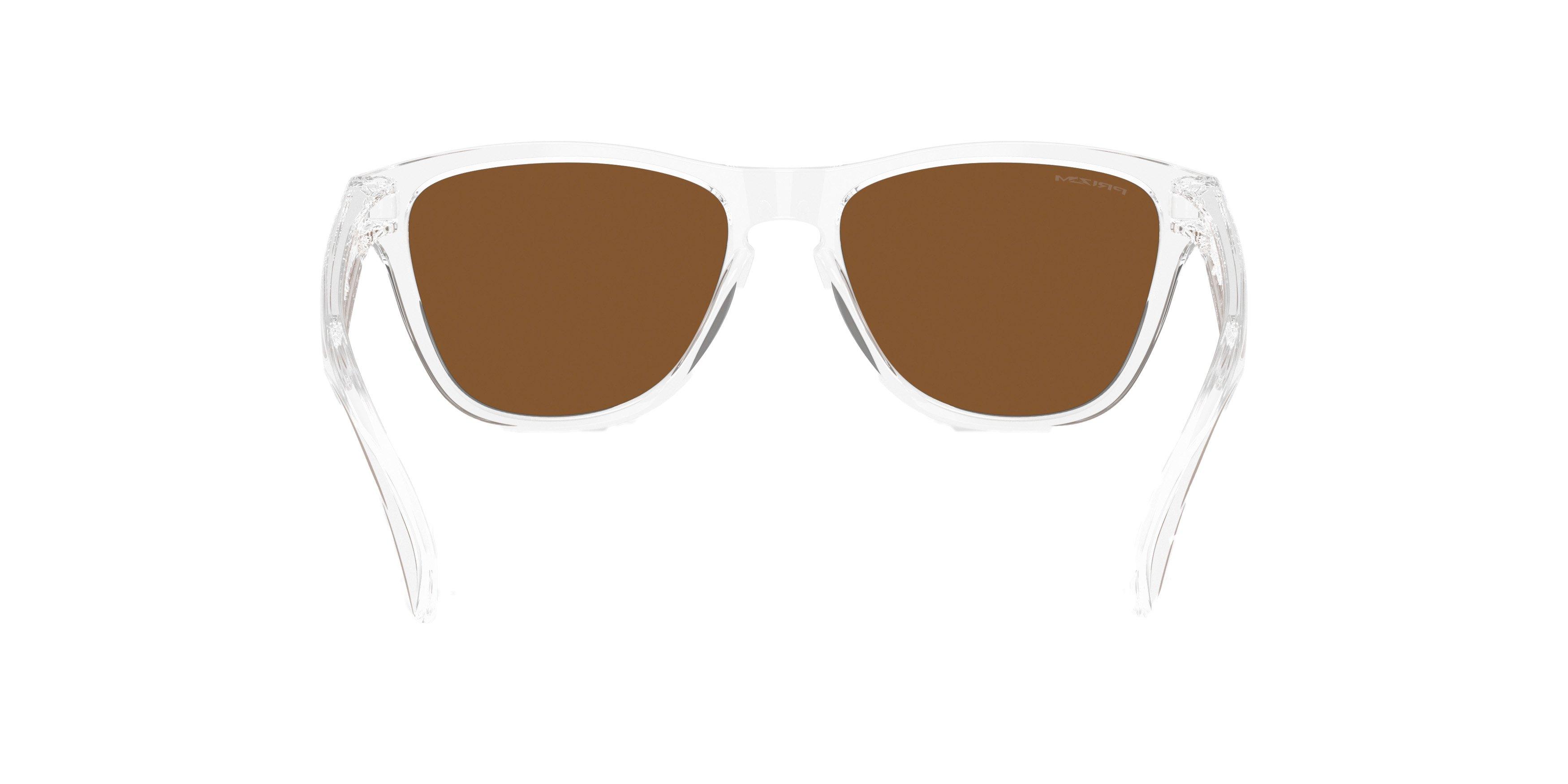 Oakley Frogskins S Prizm Violet Sunglasses - Polished Clear - CLEAR/PURPLE Thumbnail View 2