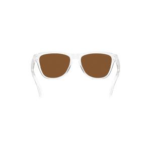 Oakley Frogskins S Prizm Violet Sunglasses - Polished Clear