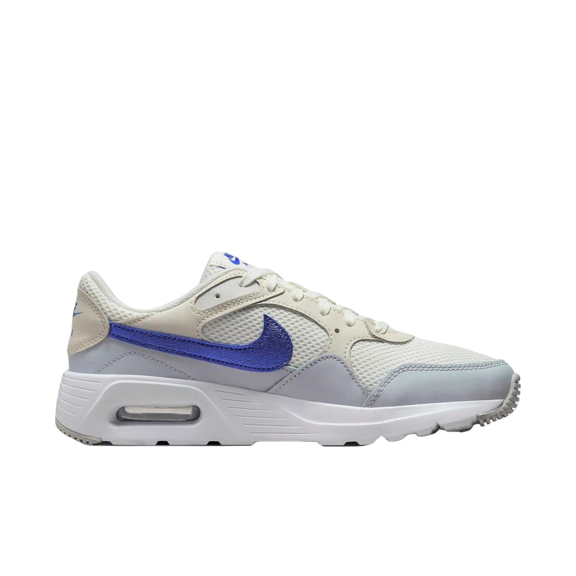 Nike Air Max SC (Pure Platinum/White/Blue Lightning) Unboxing, First  actual detailed look