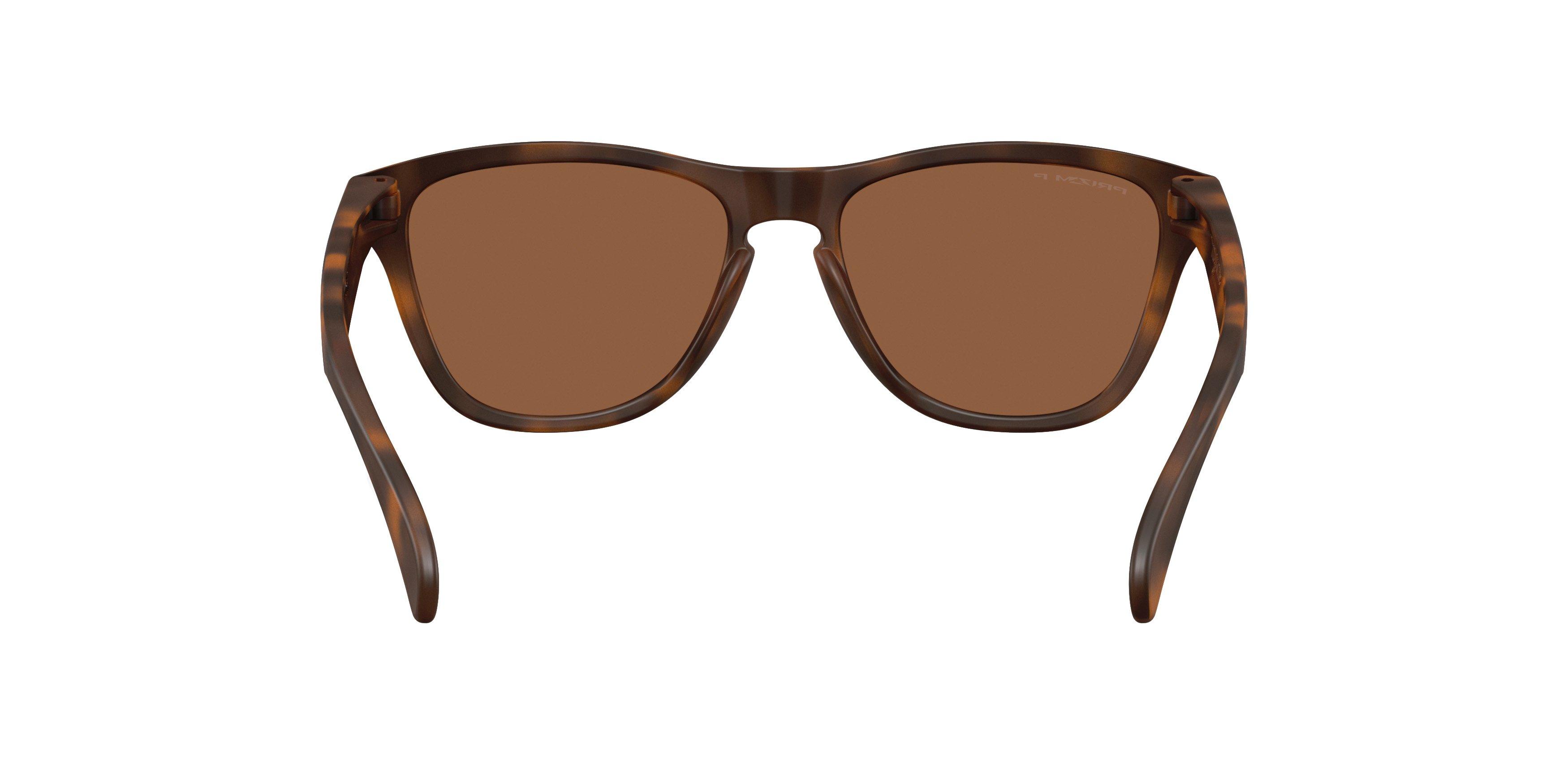 Oakley Frogskins S Prizm Tungsten Sunglasses - Matte Tortoise - BROWN Thumbnail View 2