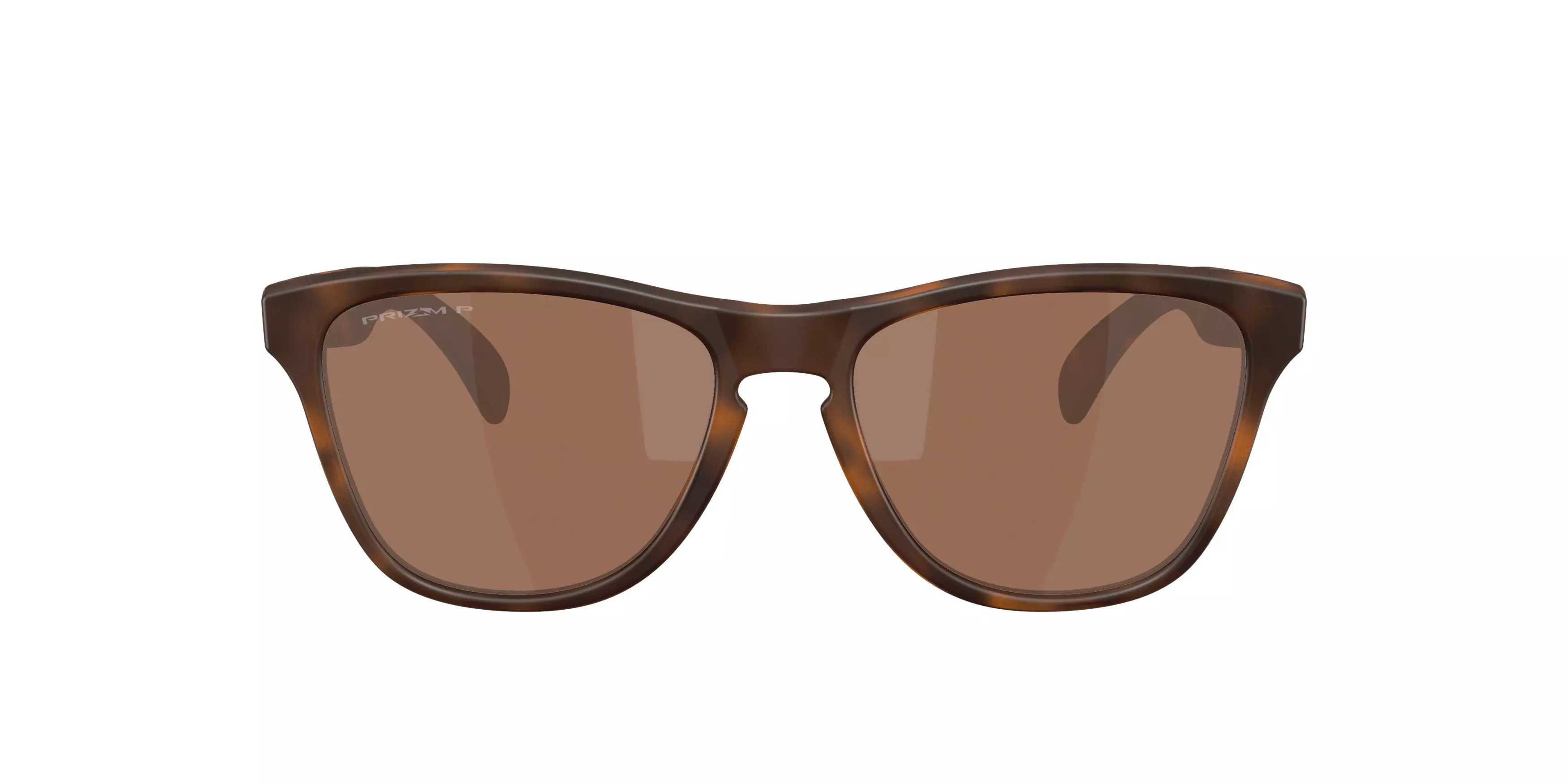 Oakley Frogskins S Prizm Tungsten Sunglasses - Matte Tortoise - BROWN