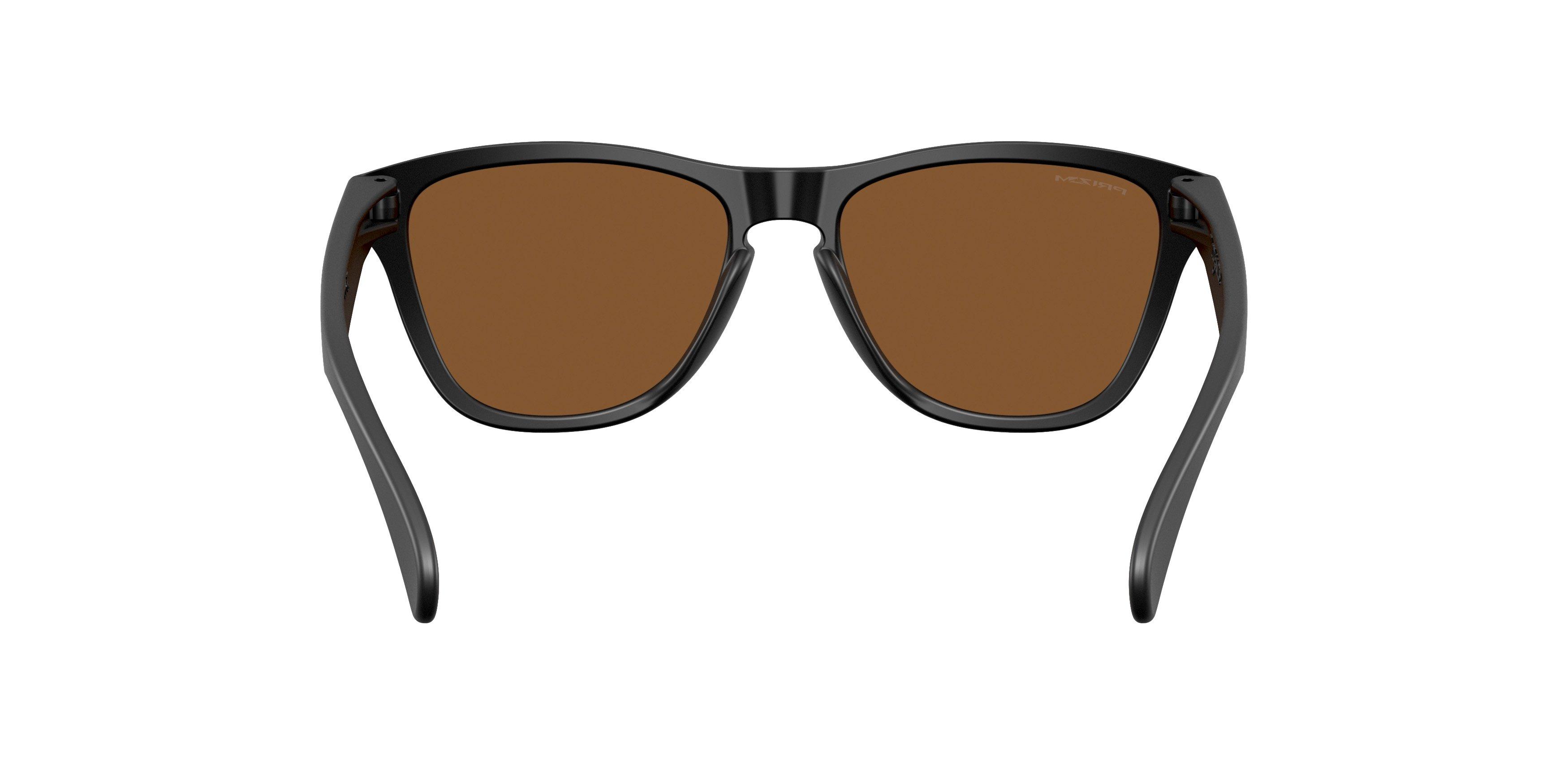 Oakley Frogskins S Prizm Violet Sunglasses - Matte Black - BLACK/VIOLET Thumbnail View 2