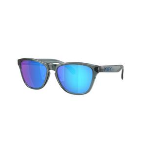 Oakley Frogskins S Prizm Sapphire Polarized Sunglasses - Crystal Black