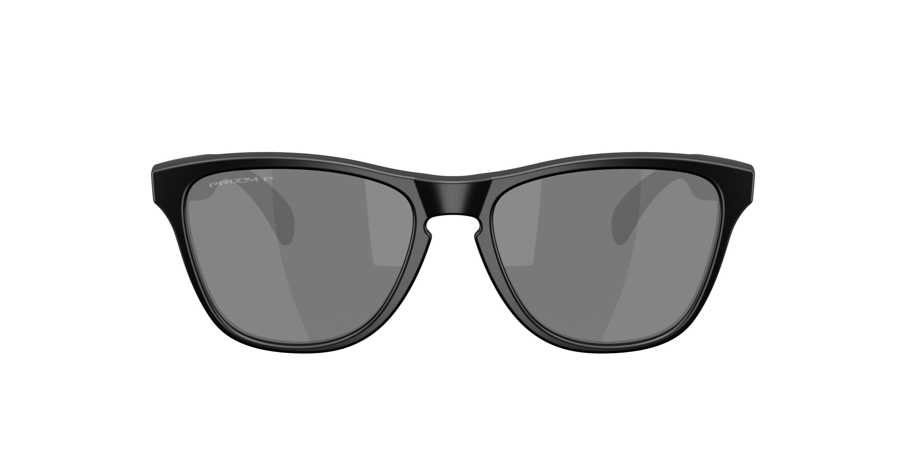 Oakley Frogskins S Prizm Black Polarized Sunglasses - Matte Black - BLACK Thumbnail View 3
