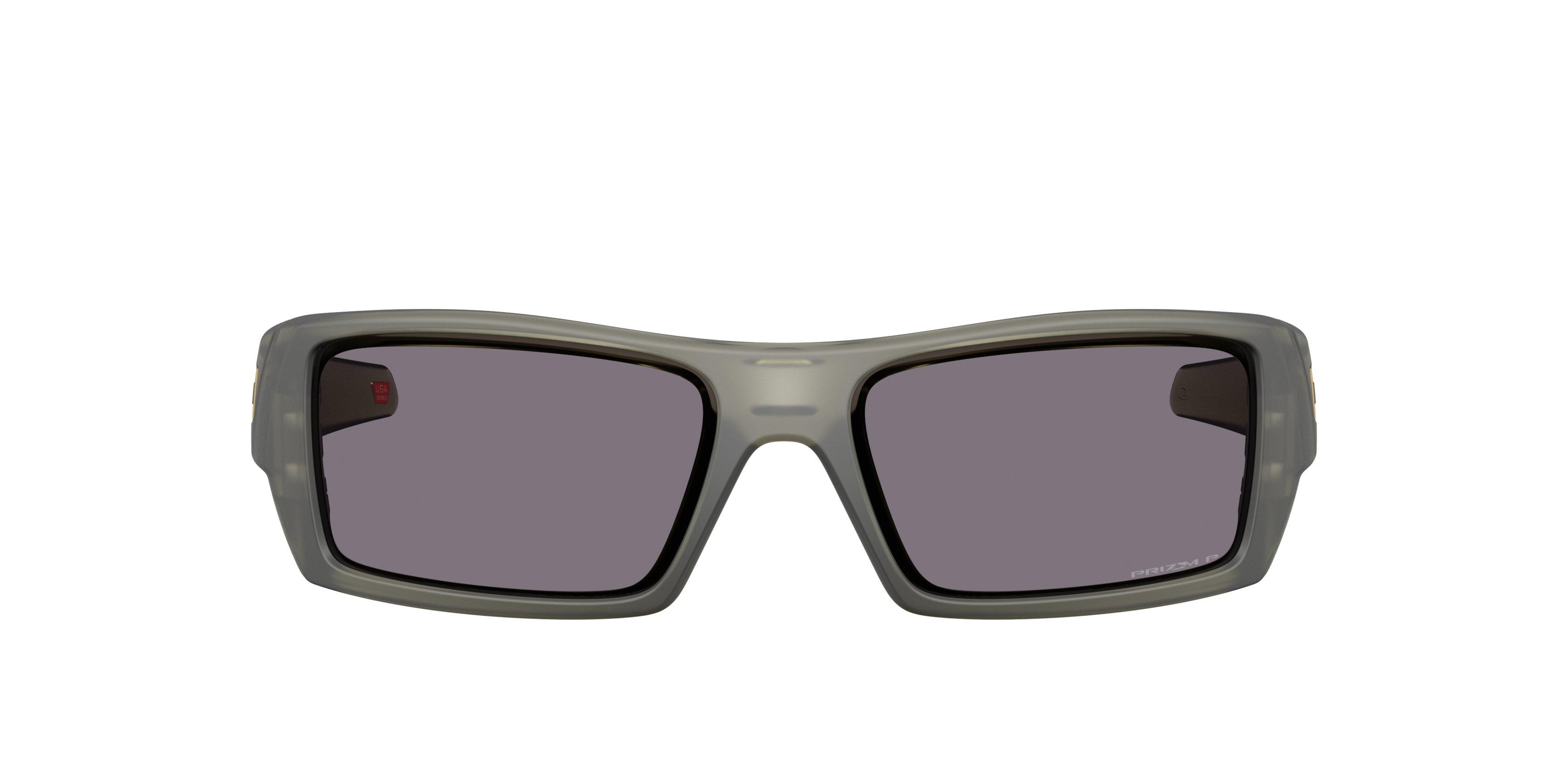 Oakley Gascan Prizm Grey Polarized Sunglasses - Transparent Olive Ink - GREEN/GREY Thumbnail View 3
