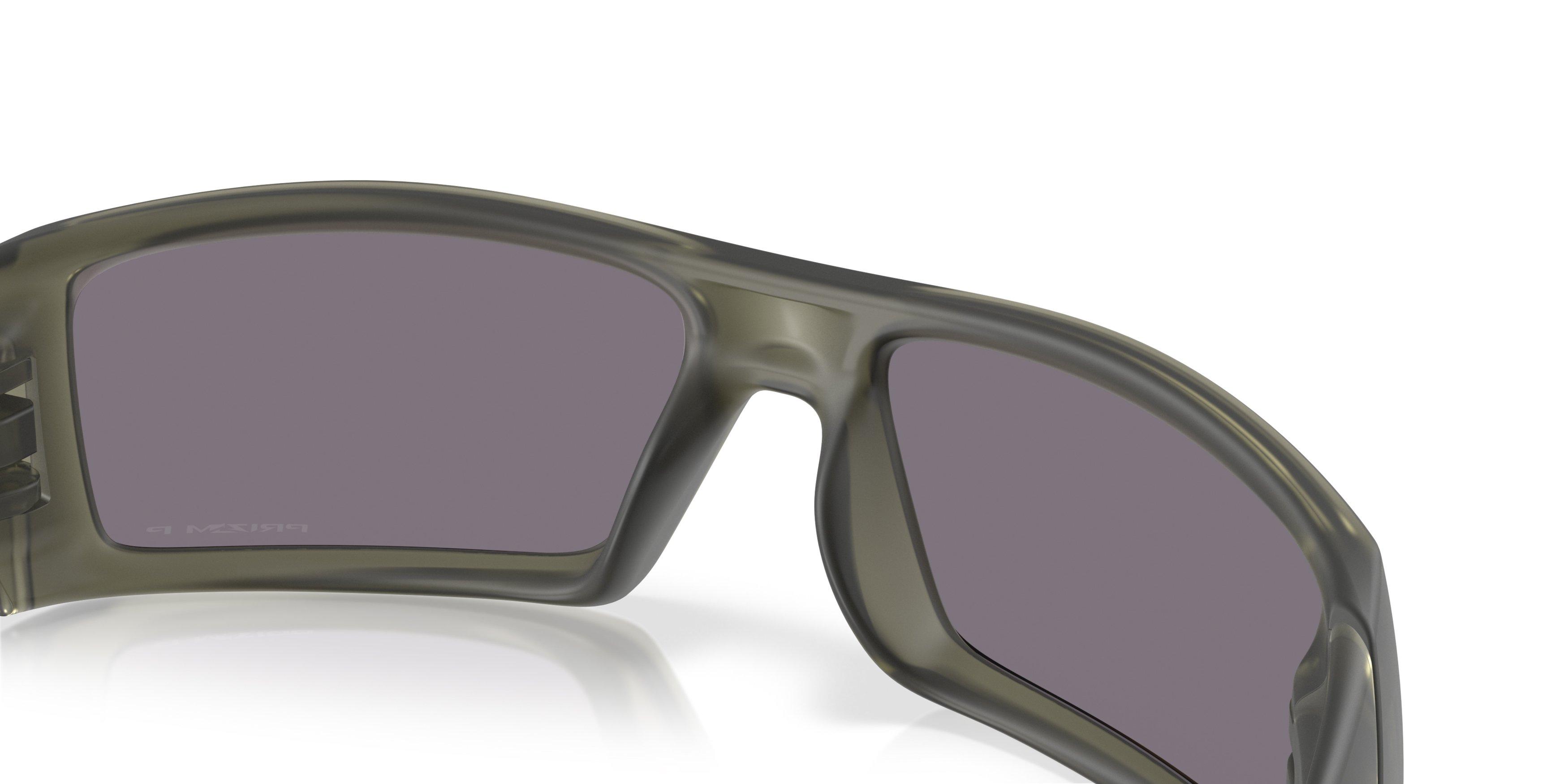 Oakley Gascan Prizm Grey Polarized Sunglasses - Transparent Olive Ink - GREEN/GREY Thumbnail View 6