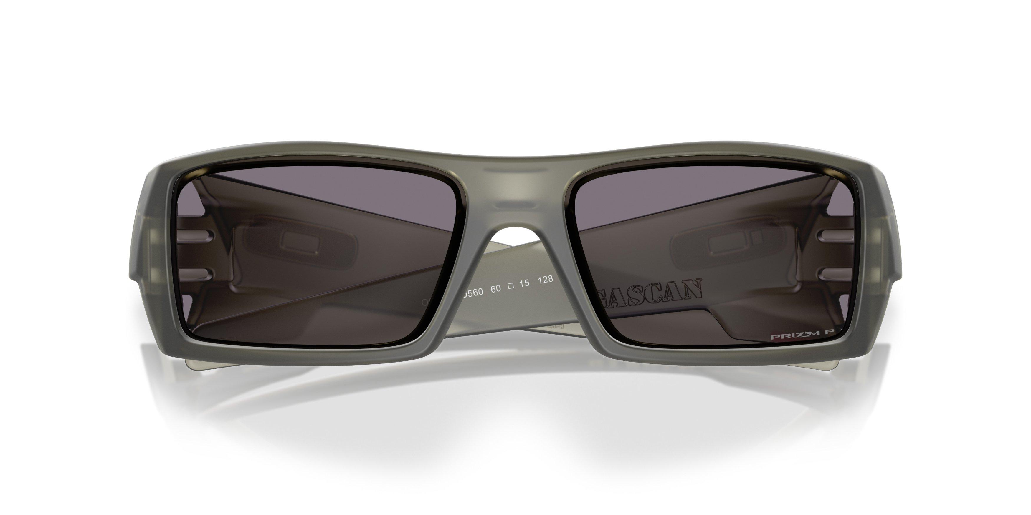 Oakley Gascan Prizm Grey Polarized Sunglasses - Transparent Olive Ink - GREEN/GREY Thumbnail View 7