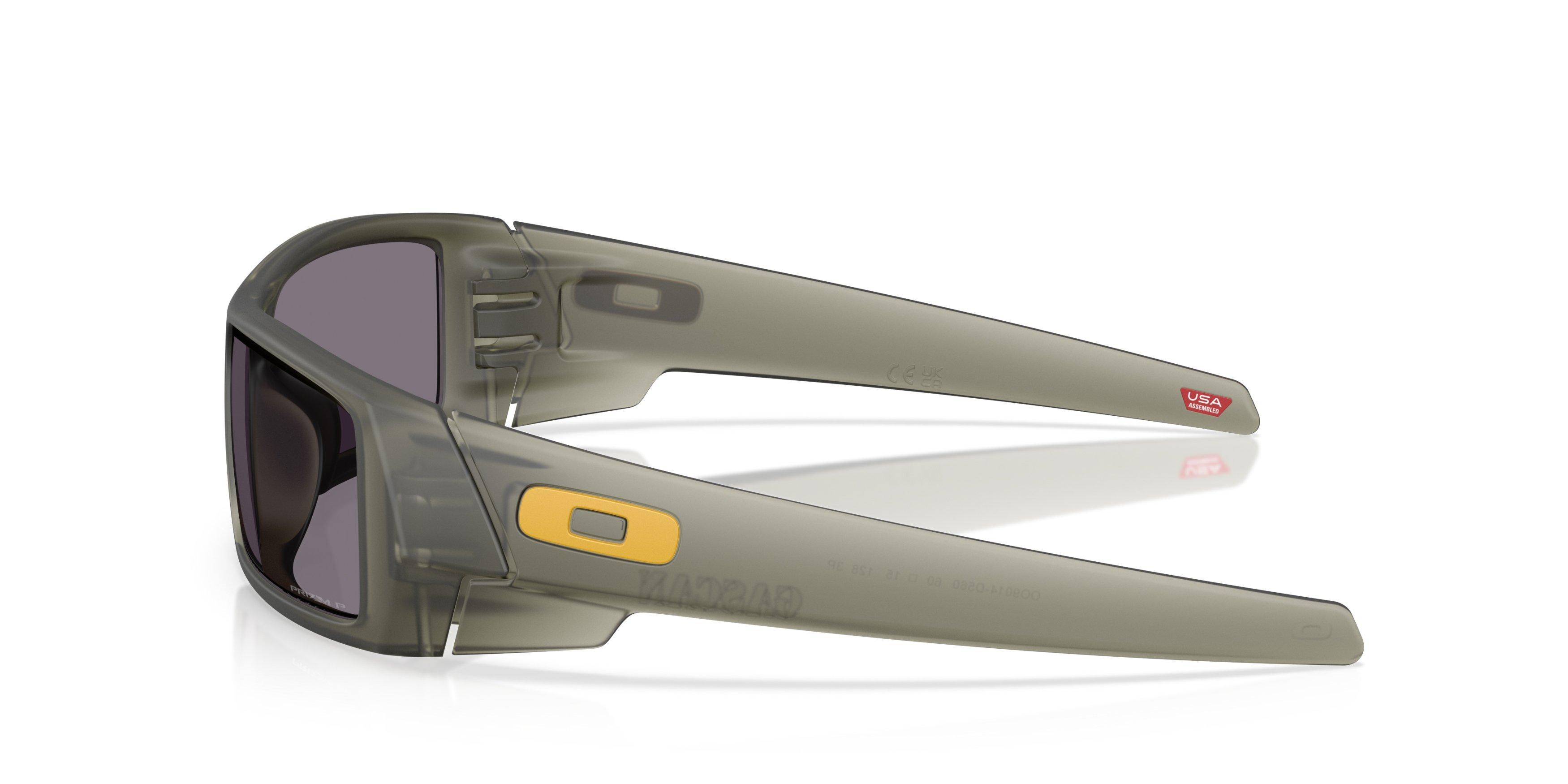 Oakley Gascan Prizm Grey Polarized Sunglasses - Transparent Olive Ink - GREEN/GREY Thumbnail View 8