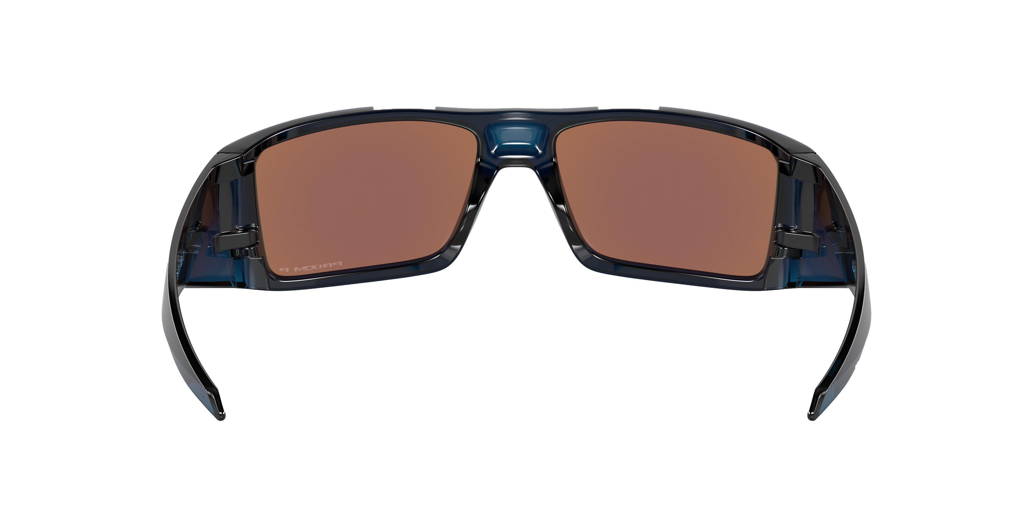 Oakley Heliostat Prizm Deep Water Polarized Sunglasses - Transparent Poseidon - BLUE Thumbnail View 2