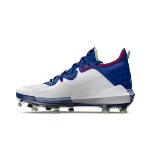 Under Armour Harper 8 Elite TPU "White/Royal" Men's Baseball Cleat