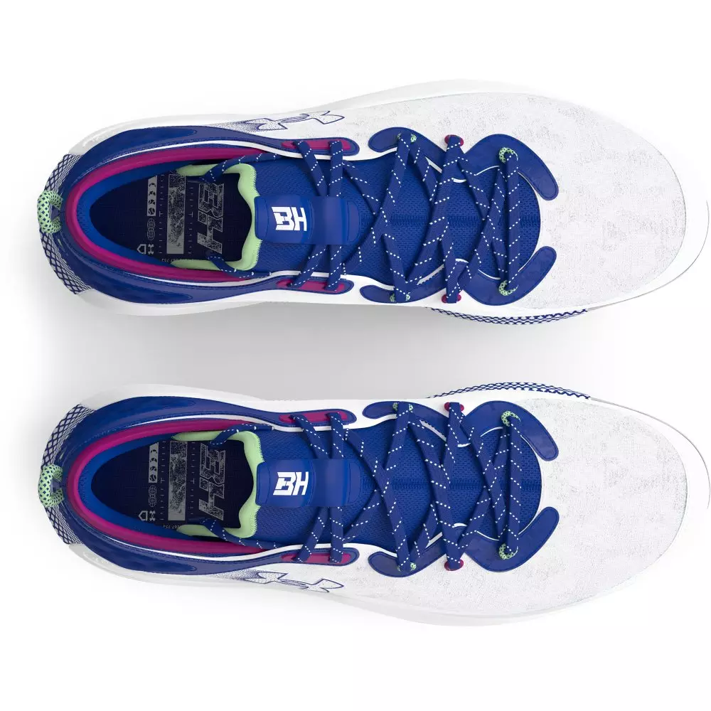 Under Armour Harper 8 Elite TPU "White/Royal" Men's Baseball Cleat - WHITE/ROYAL