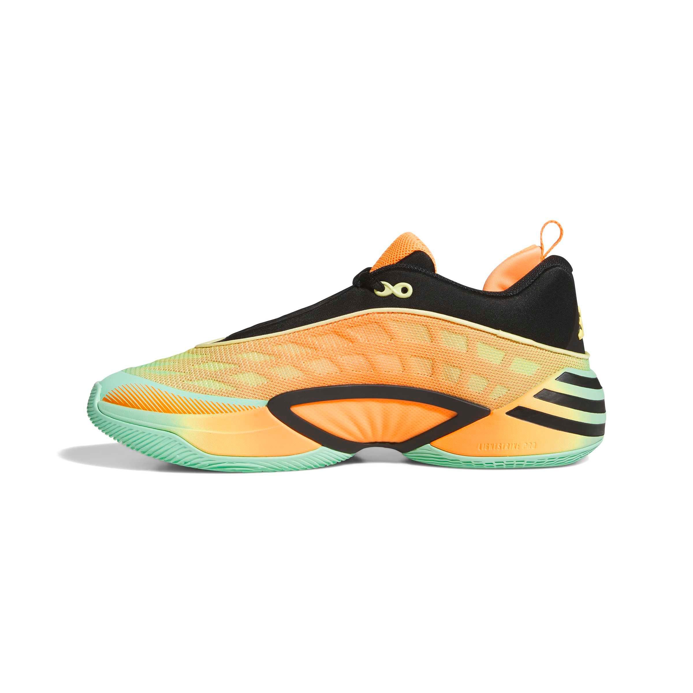 adidas D.O.N. Issue 8 "Lucid Tangerine" Men's Basketball Shoe - LUCID TANGERINE/CORE BLACK/PULSE MINT