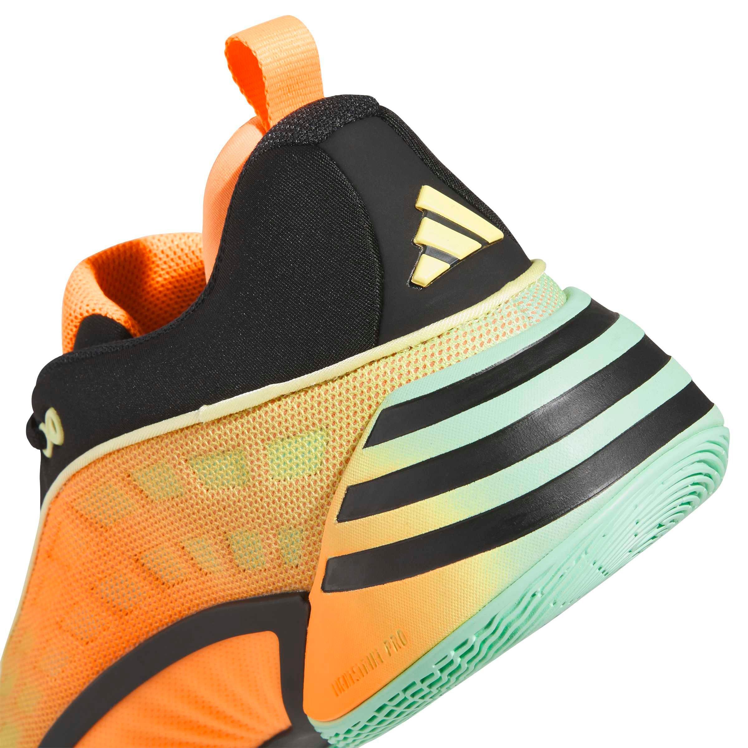 adidas D.O.N. Issue 8 "Lucid Tangerine" Men's Basketball Shoe - LUCID TANGERINE/CORE BLACK/PULSE MINT