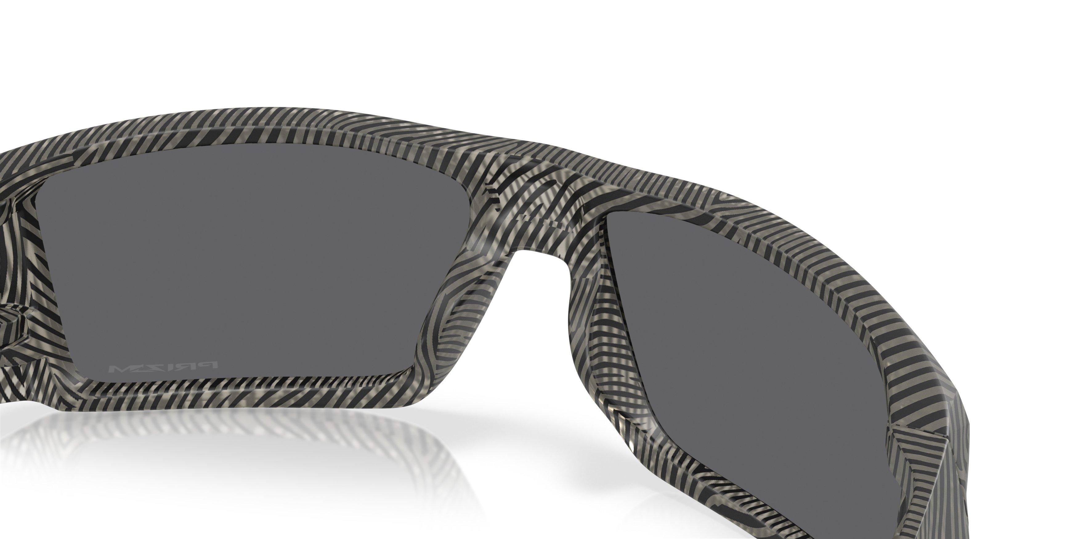 Oakley Heliostat Prizm Black Sunglasses - Matte Grey Ink - BLACK/GREY Thumbnail View 6