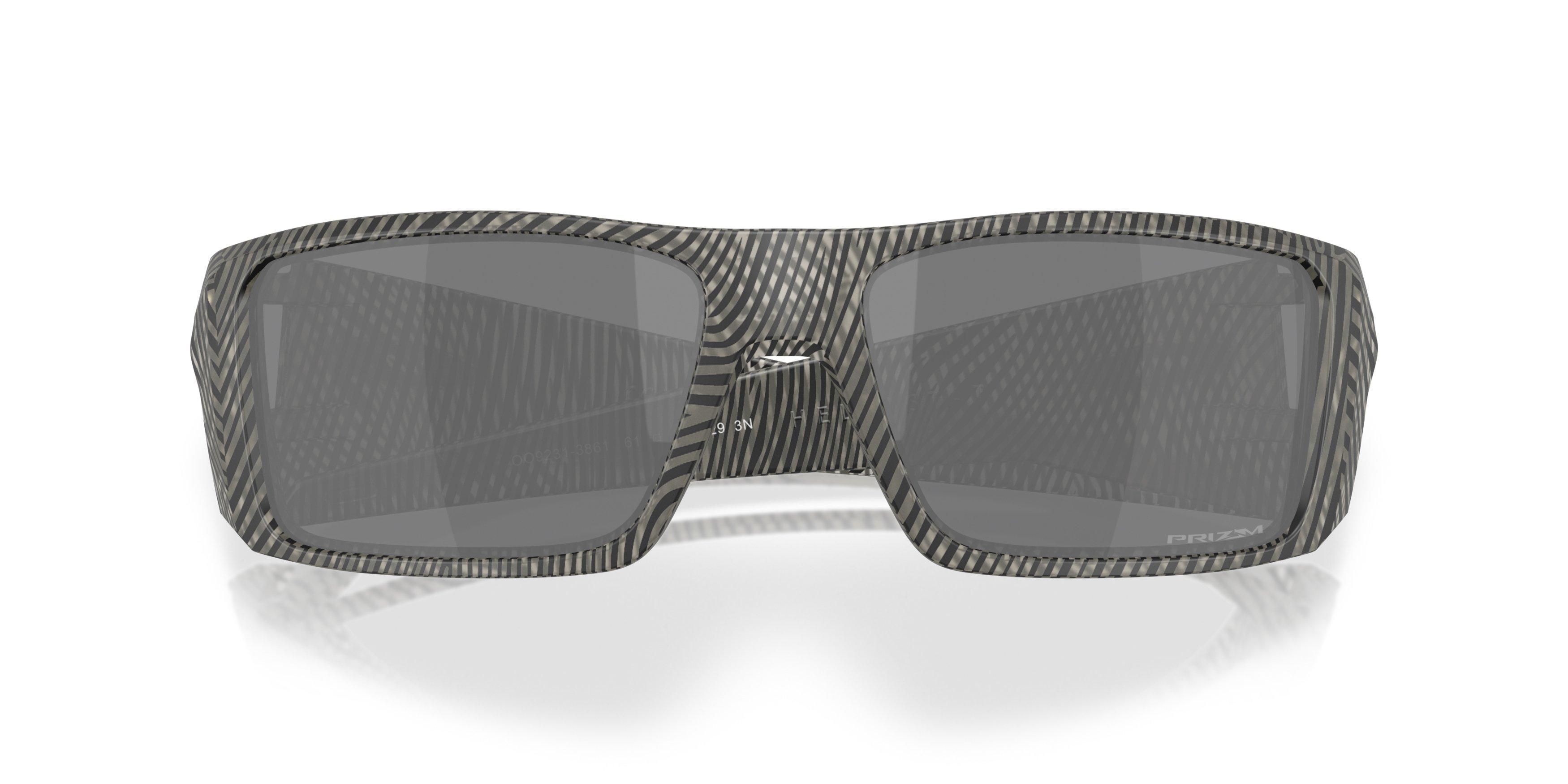 Oakley Heliostat Prizm Black Sunglasses - Matte Grey Ink - BLACK/GREY Thumbnail View 7