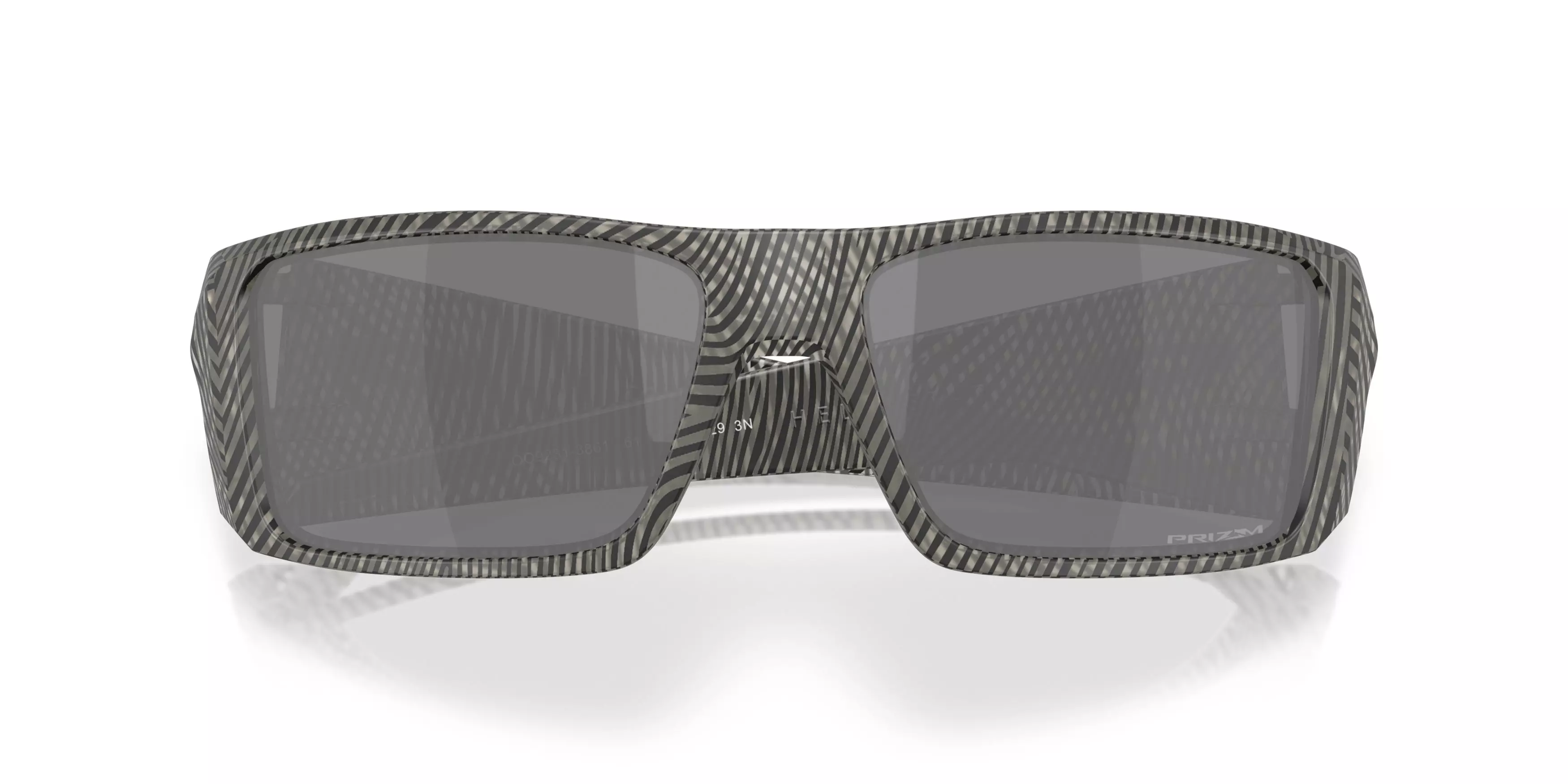 Oakley Heliostat Prizm Black Sunglasses - Matte Grey Ink - BLACK/GREY