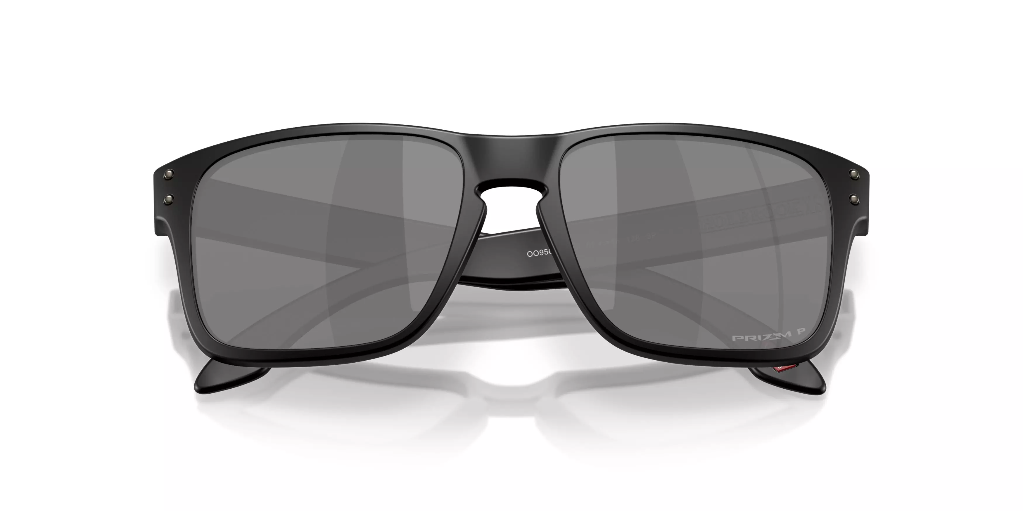 Oakley Holbrook S Prizm Black Polarized Sunglasses - Matte Black - BLACK/GREY