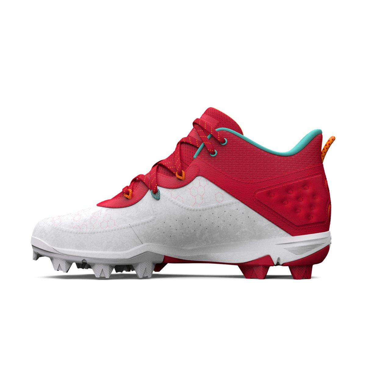 2023 model under armour bryce harper cleats size 12 mens white color