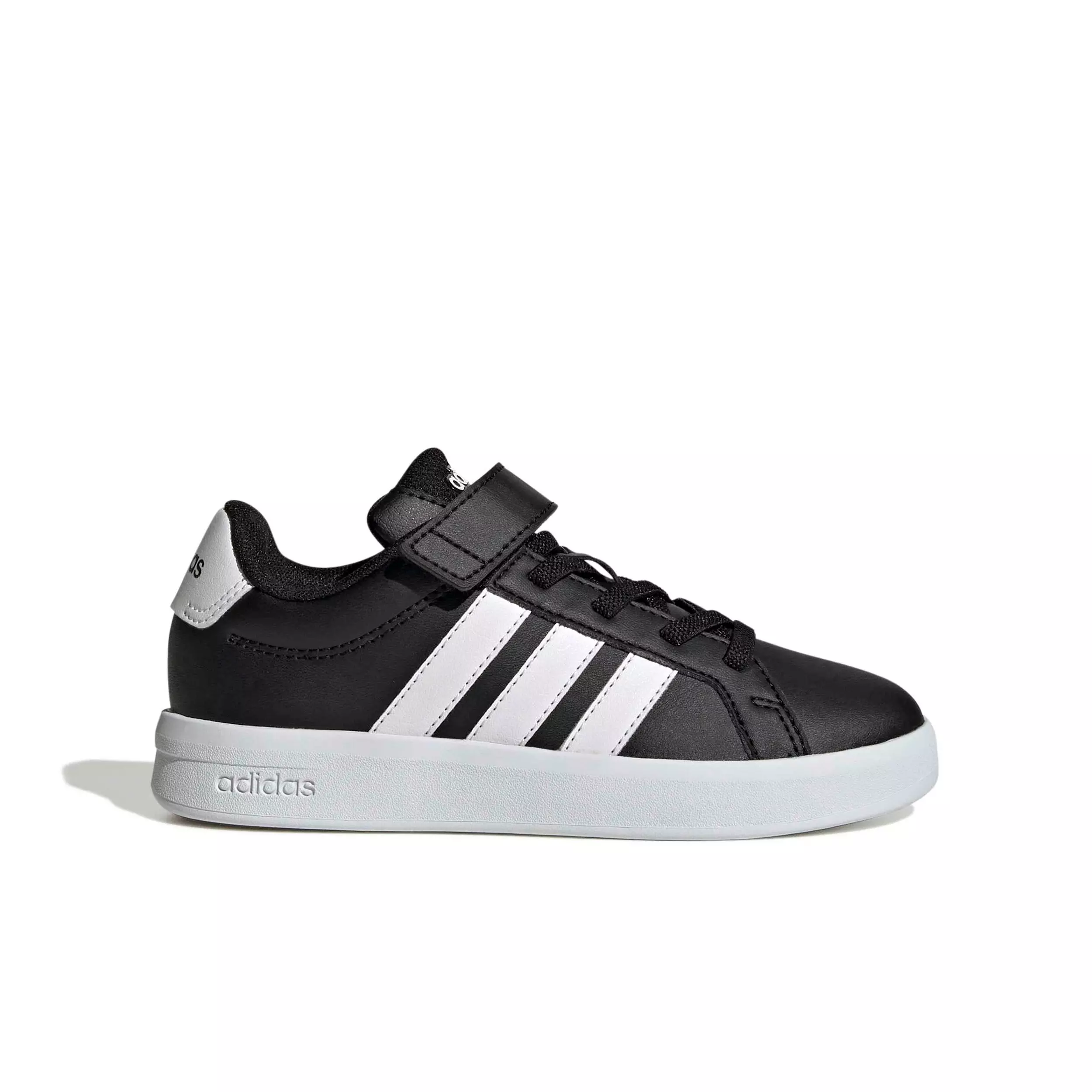 adidas Grand Court 3.0 "Core Black/Ftwr White/Ftwr White" Preschool Boys' Shoe - BLACK/WHITE/WHITE