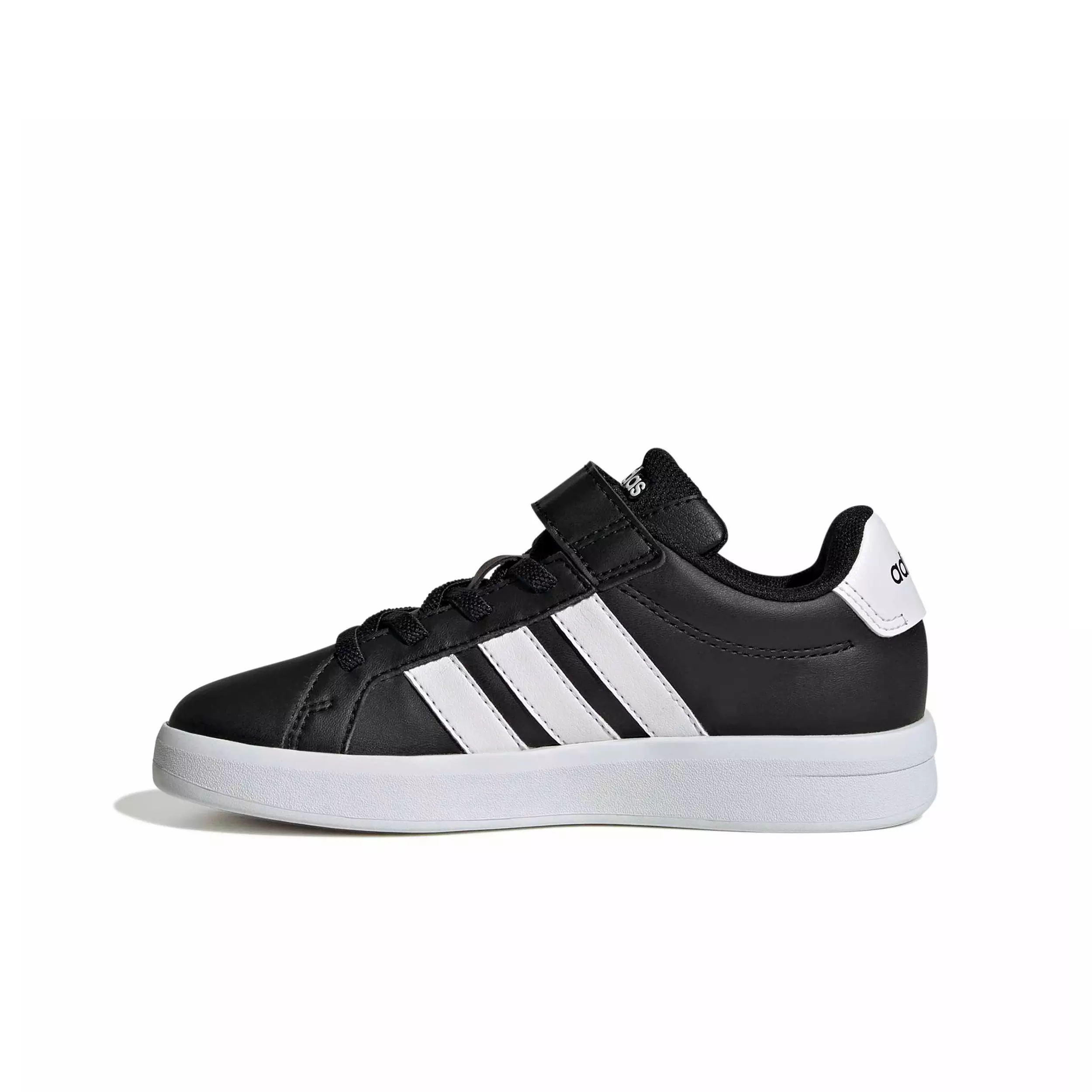 adidas Grand Court 3.0 "Core Black/Ftwr White/Ftwr White" Preschool Boys' Shoe - BLACK/WHITE/WHITE