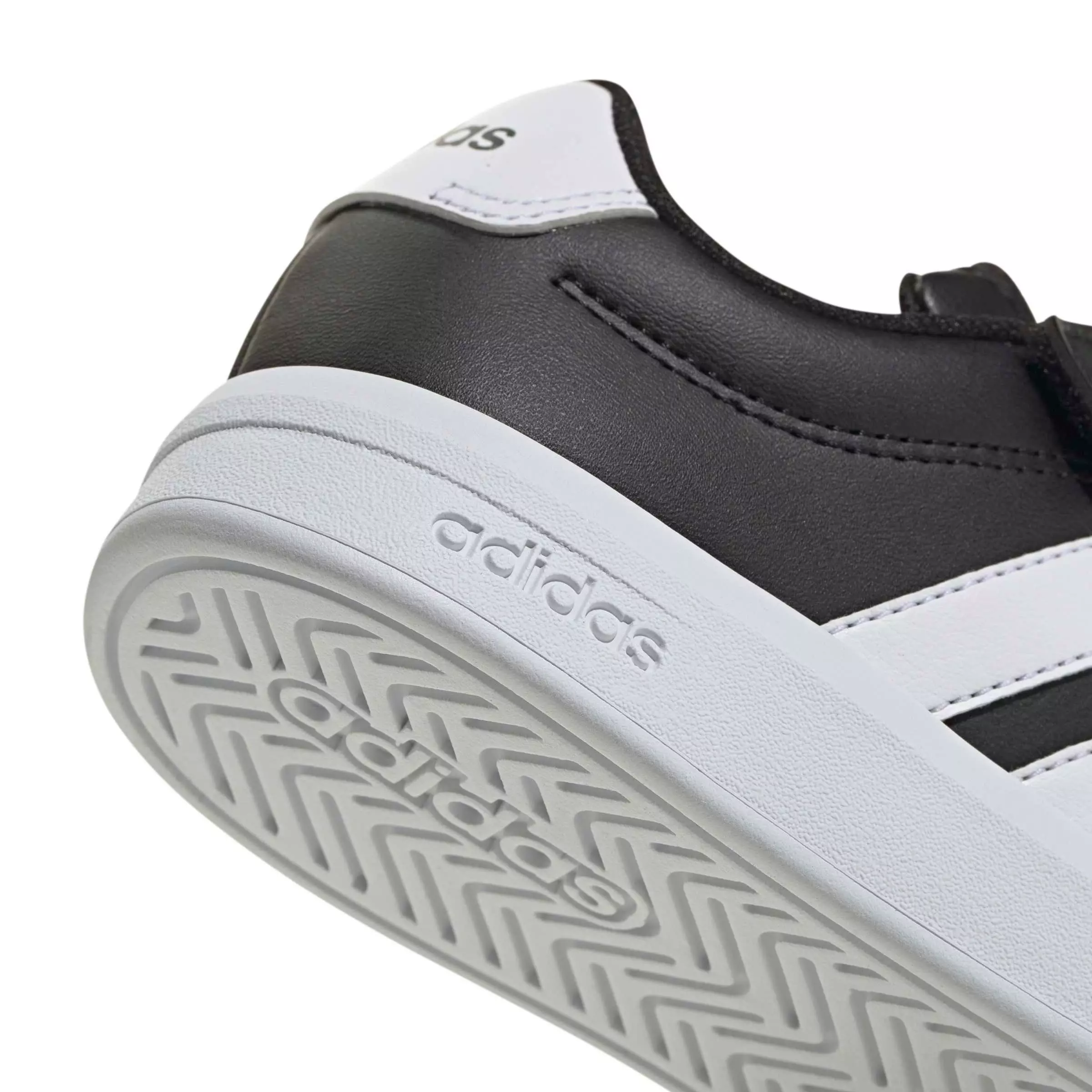 adidas Grand Court 3.0 "Core Black/Ftwr White/Ftwr White" Preschool Boys' Shoe - BLACK/WHITE/WHITE