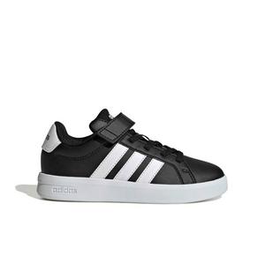 adidas Grand Court 3.0 "Core Black/Ftwr White/Ftwr White" Preschool Boys' Shoe - BLACK/WHITE/WHITE
